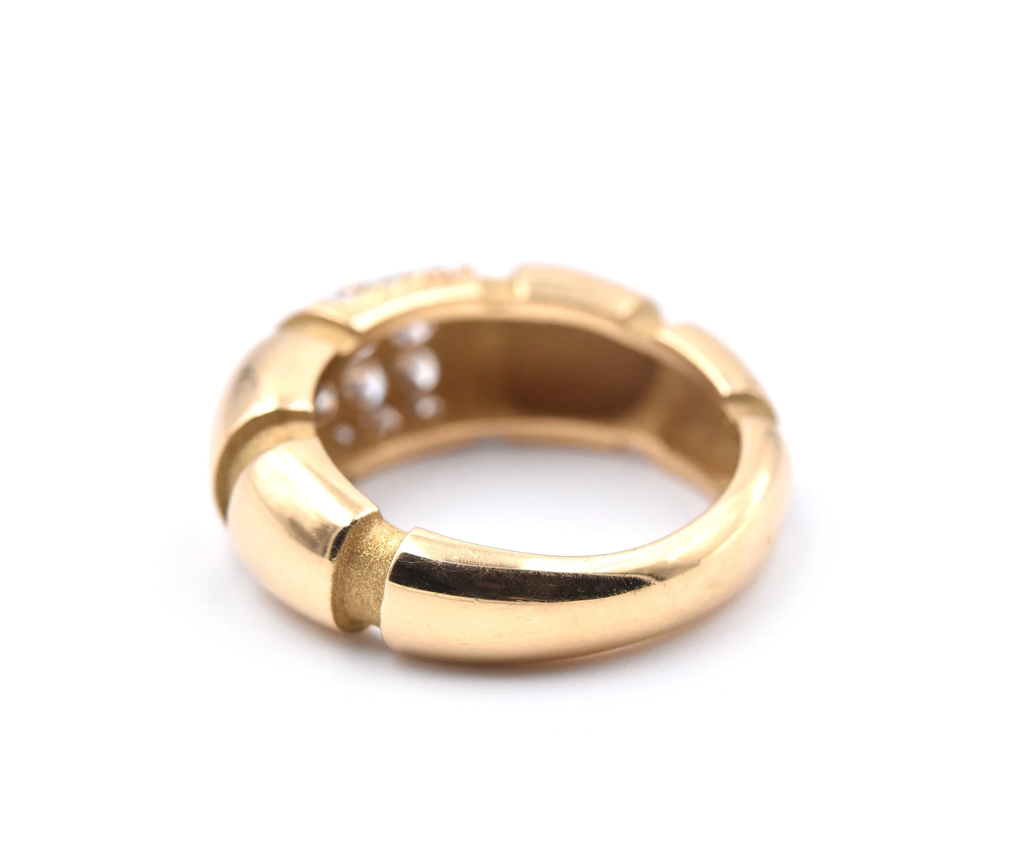 Mauboussin 18k Yellow Gold Diamond Band - Image 4