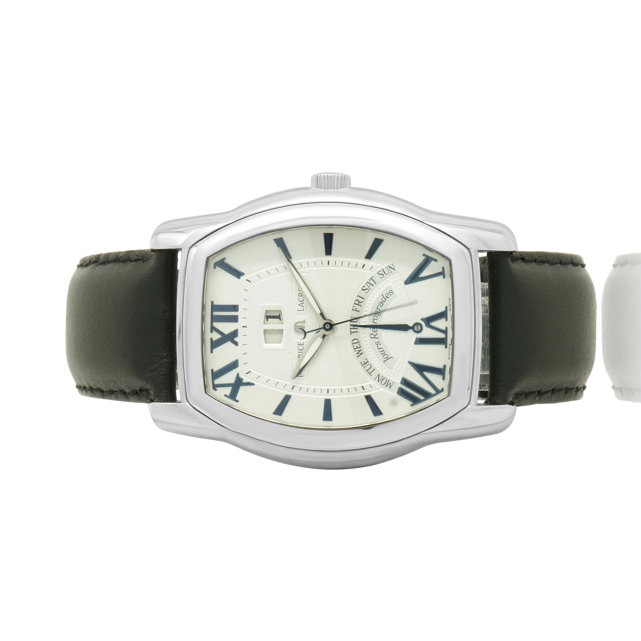 Maurice Lacroix Stainless Steel Masterpiece Jours Retrograde 39mm - Image 2
