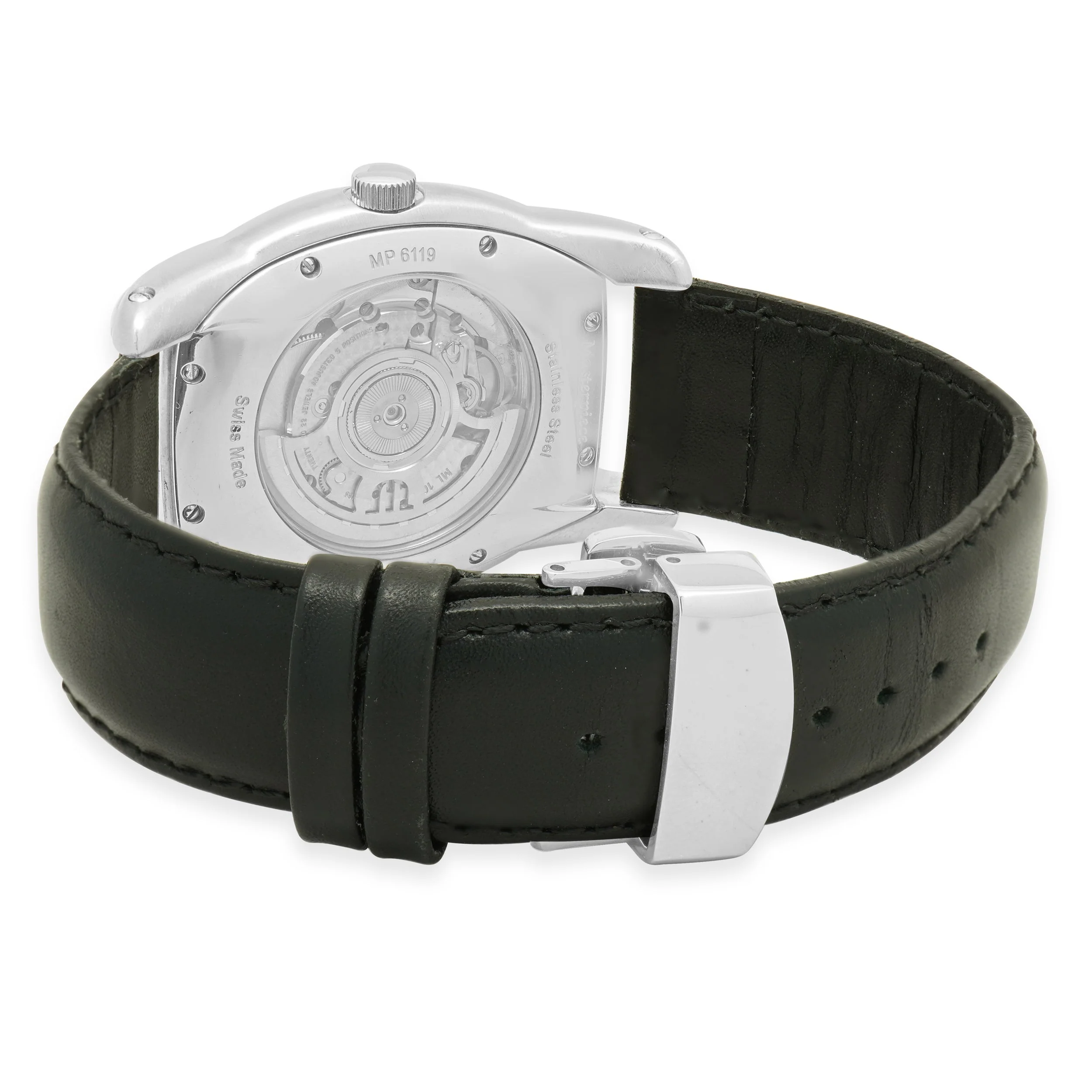 Maurice Lacroix Stainless Steel Masterpiece Jours Retrograde 39mm - Image 3