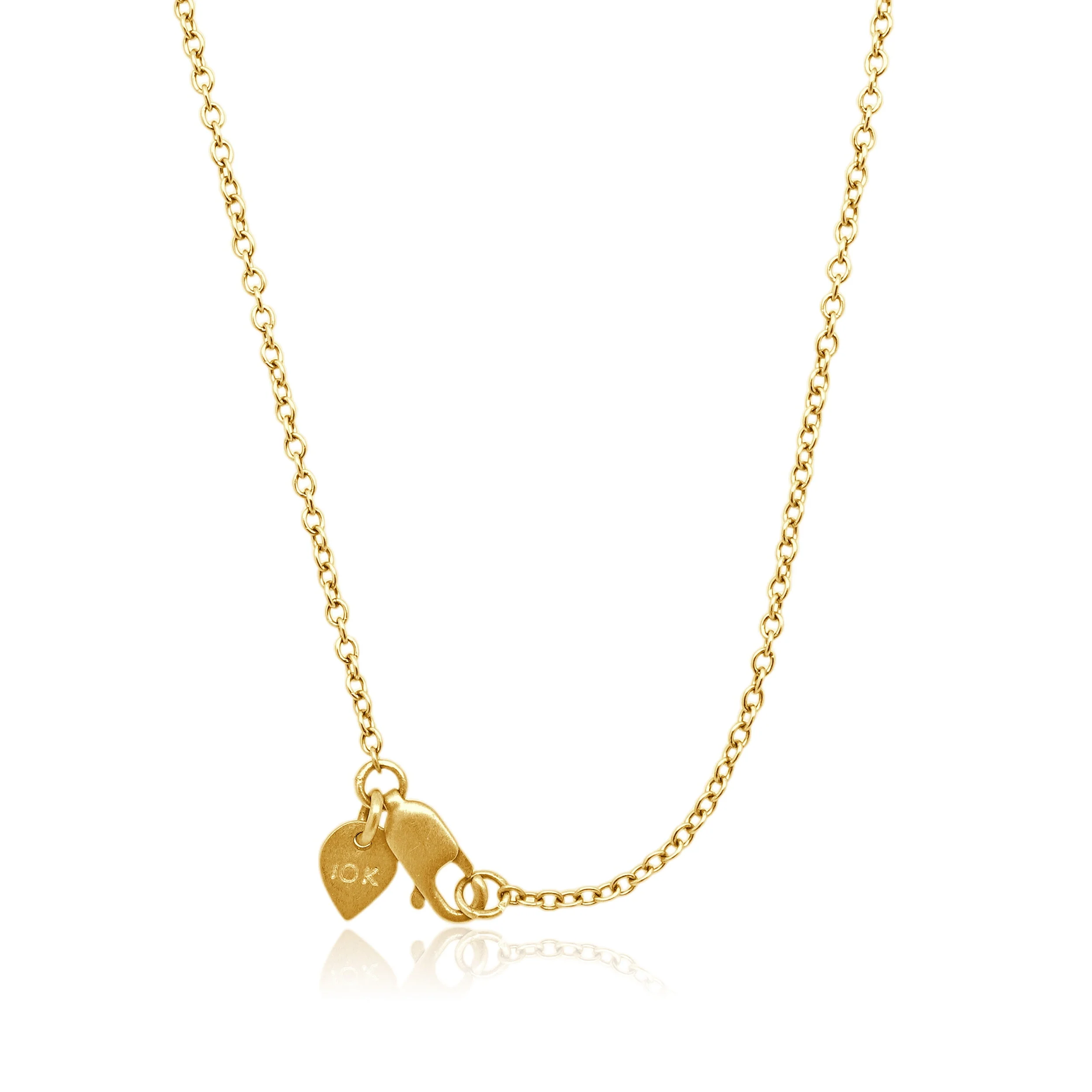 Me & Ro 10 Karat Yellow Gold Diamond Four Immeasurable Necklace - Image 3