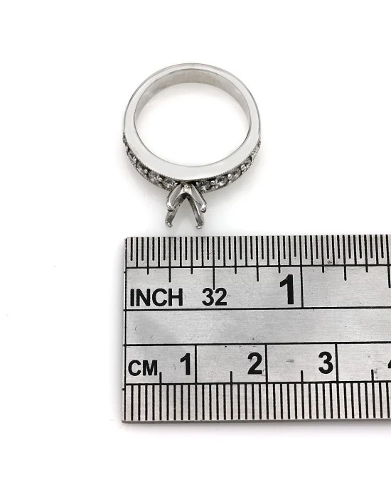 Milgrain Accent Diamond Mounting - Image 3