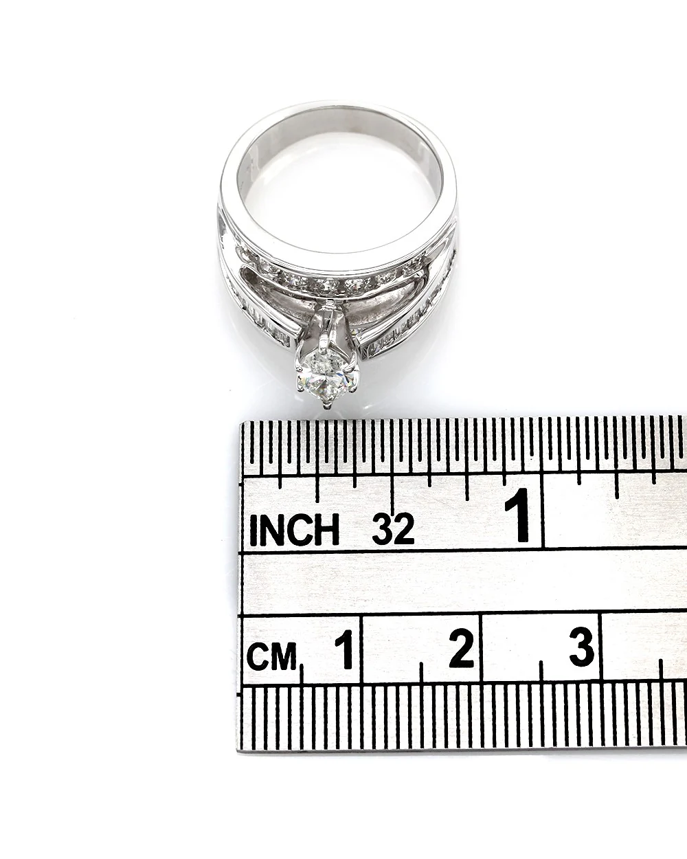 Multi Cut Diamond Ring in Gold - Image 3
