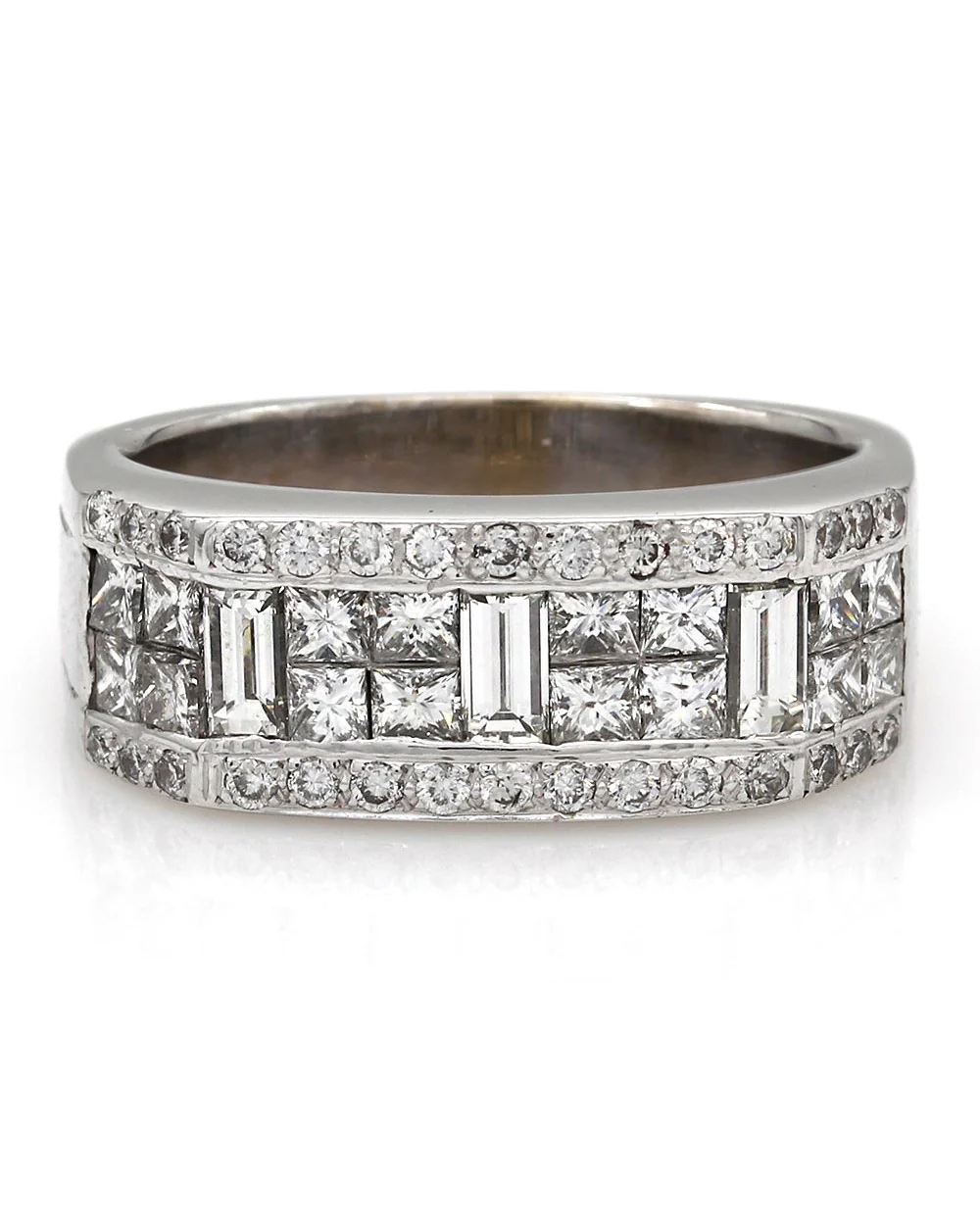 Multi Shape Dia Ring in Gold - Image 2
