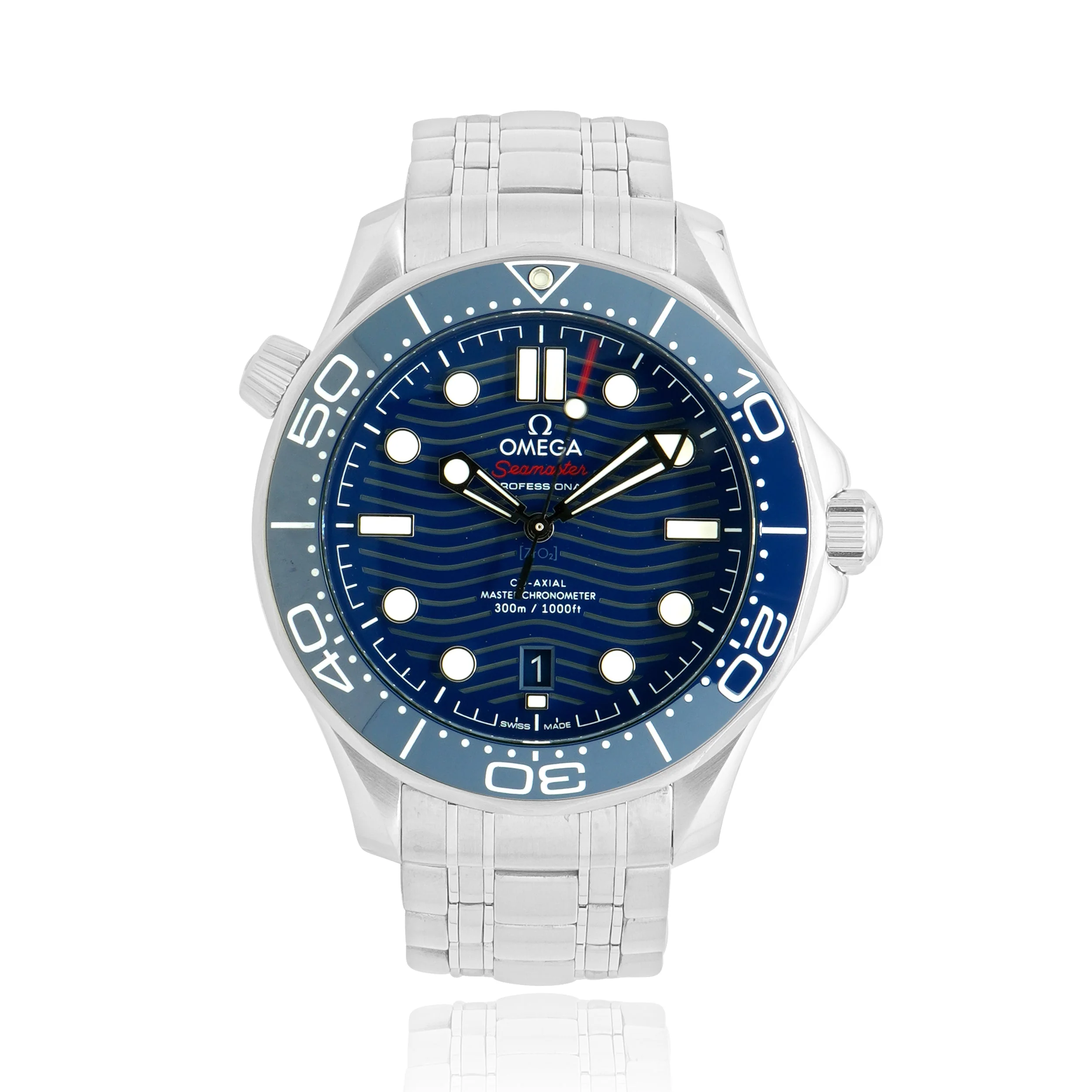 Omega Stainless Steel Seamaster Diver 300m 42mm