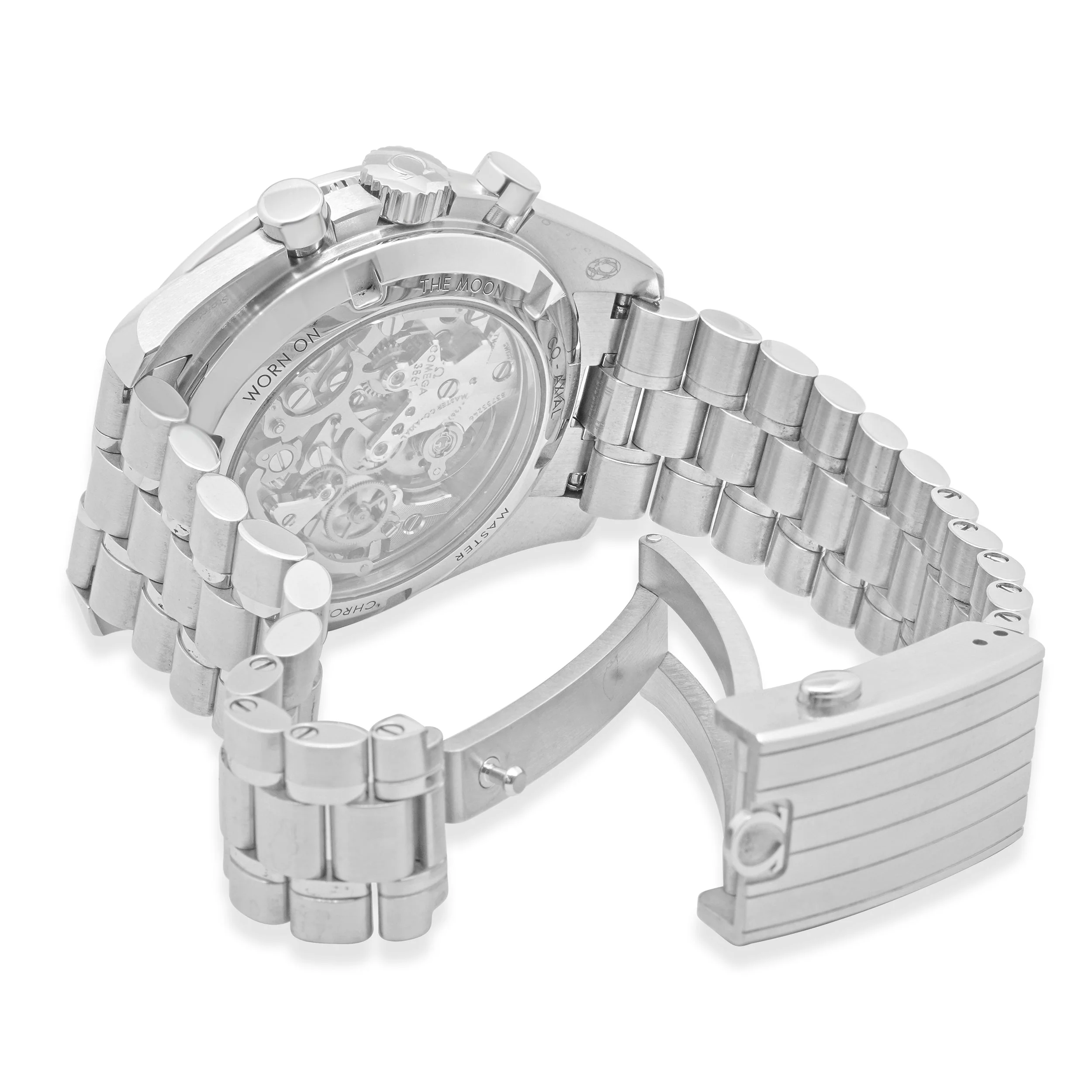 Omega Stainless Steel Speedmaster Moonwatch 42mm - Image 4