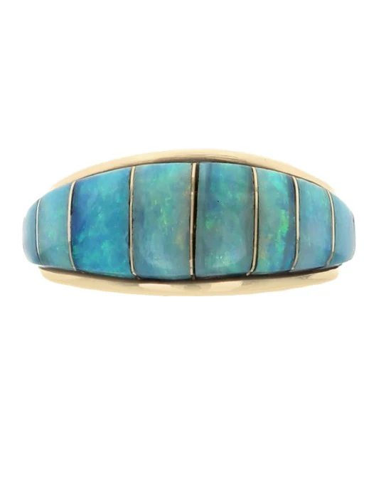 Opal Panel Tapered Band - Image 2