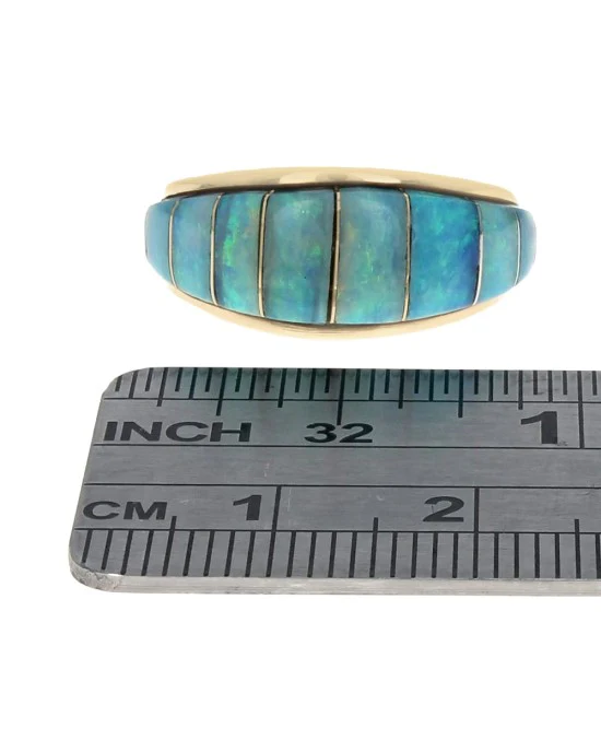 Opal Panel Tapered Band - Image 3