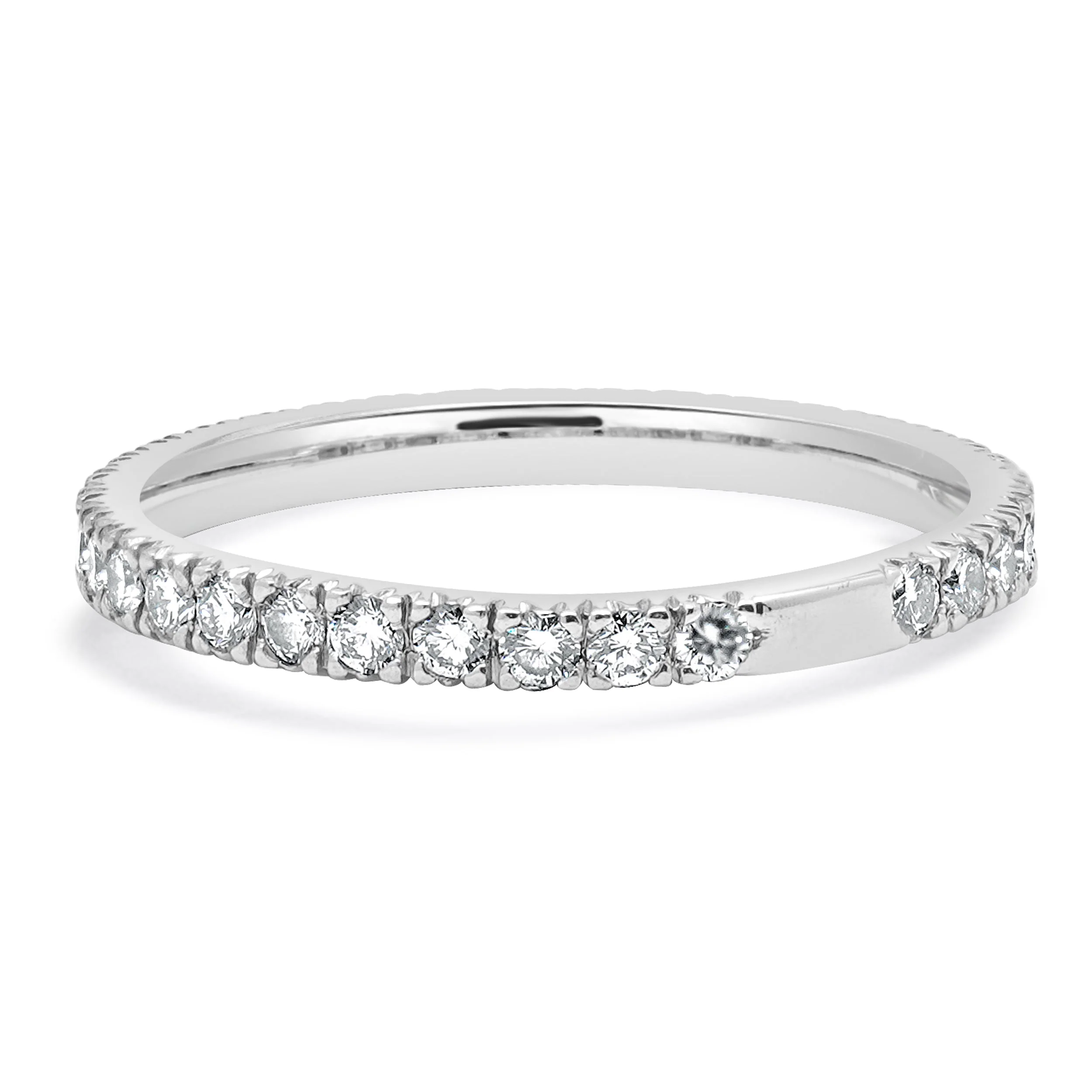 Platinum Diamond Anniversary Band - Image 2