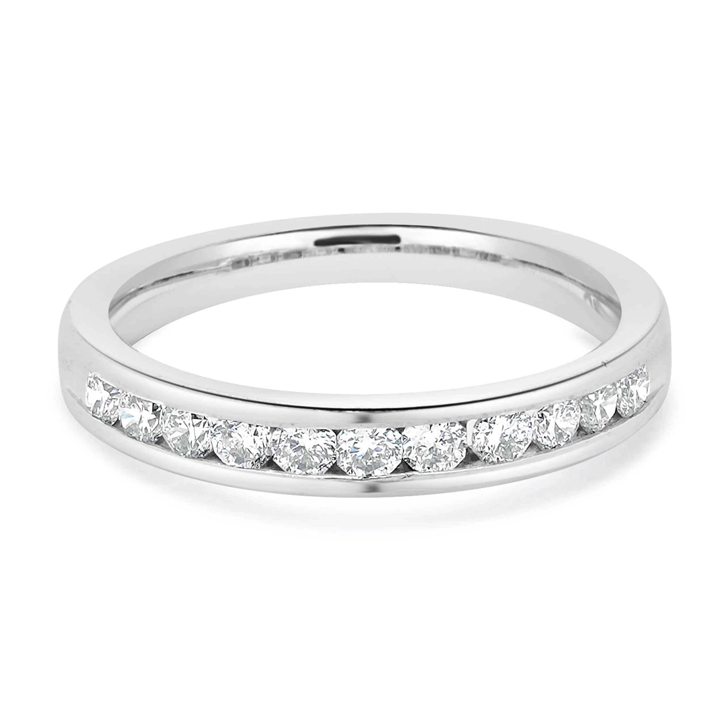 Platinum Diamond Anniversary Band - Image 3