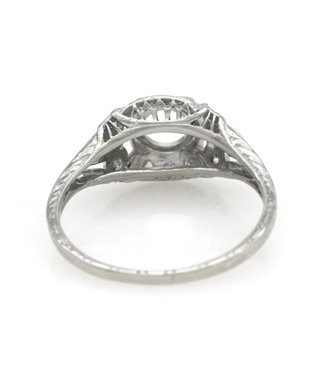 Platinum Diamond Etched Semi Mount - Image 3