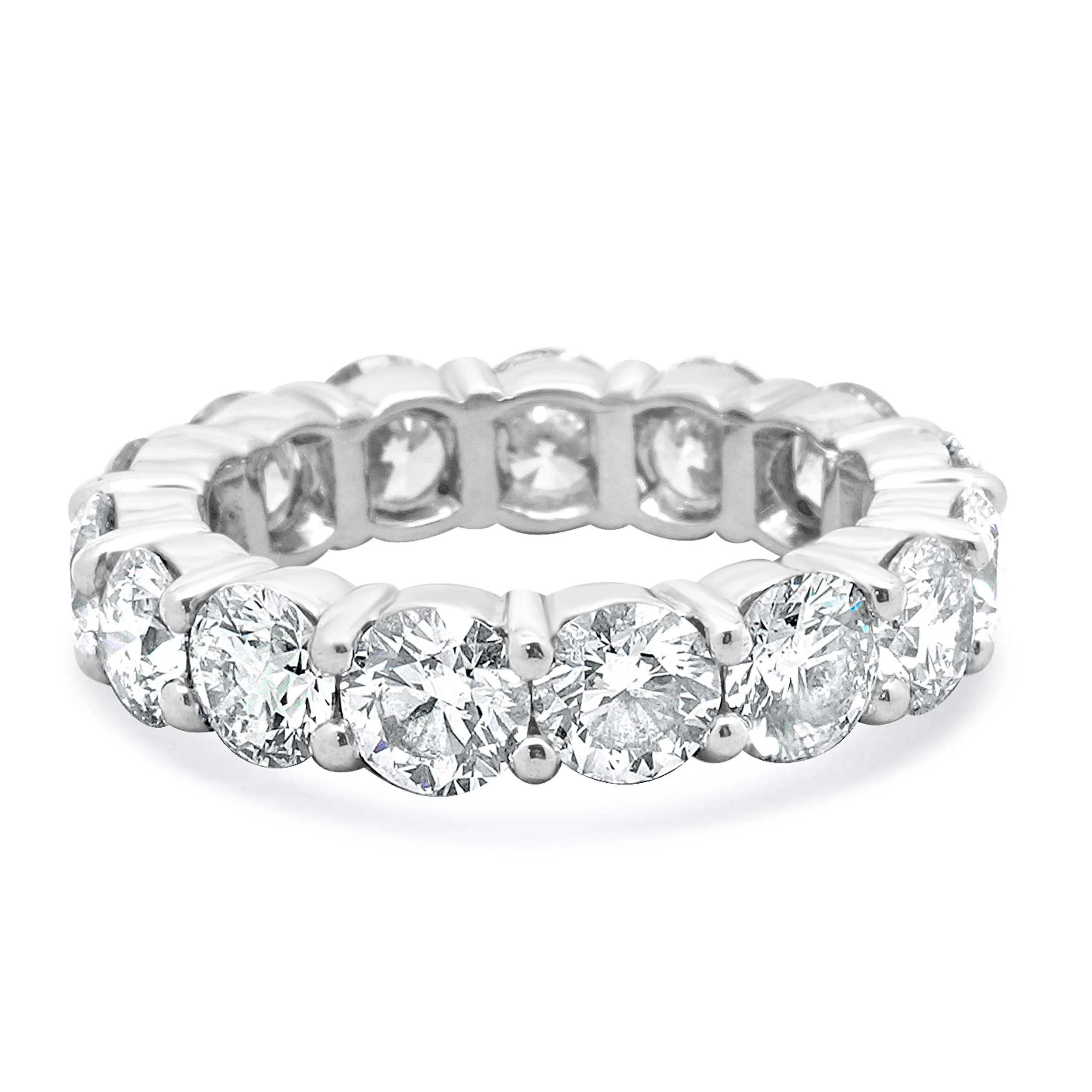 Platinum Diamond Eternity Band