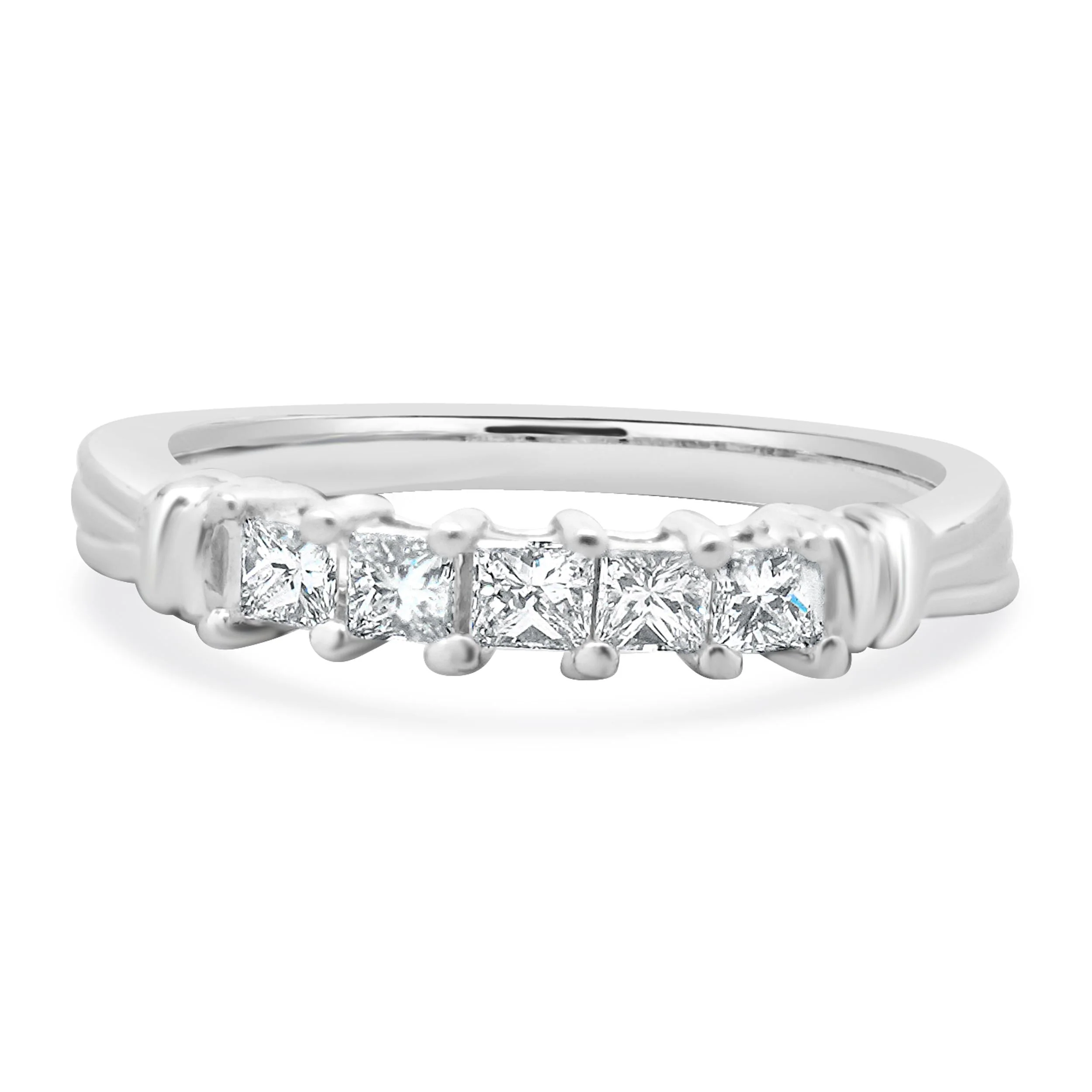 Platinum Five Diamond Band