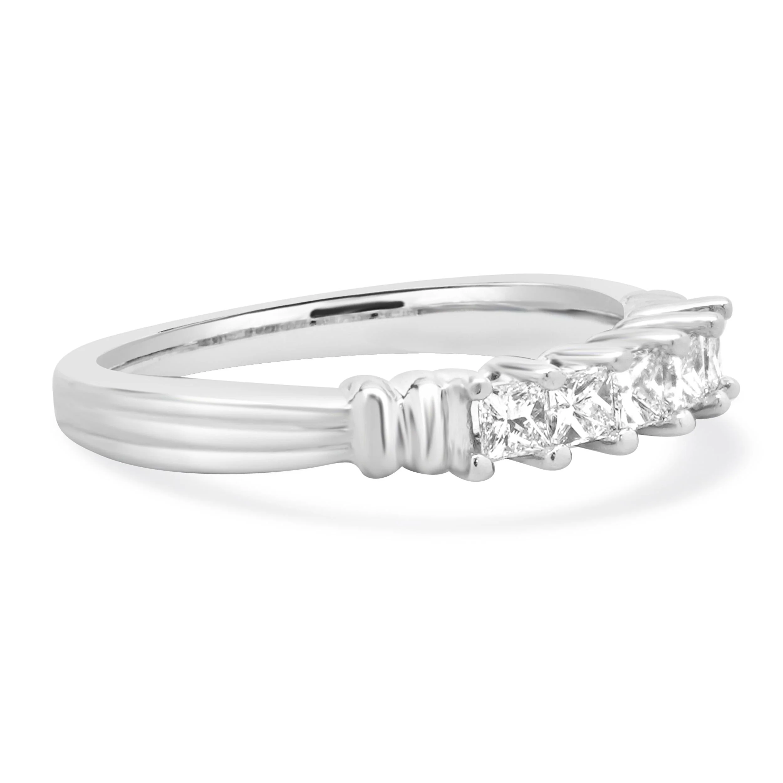 Platinum Five Diamond Band - Image 4