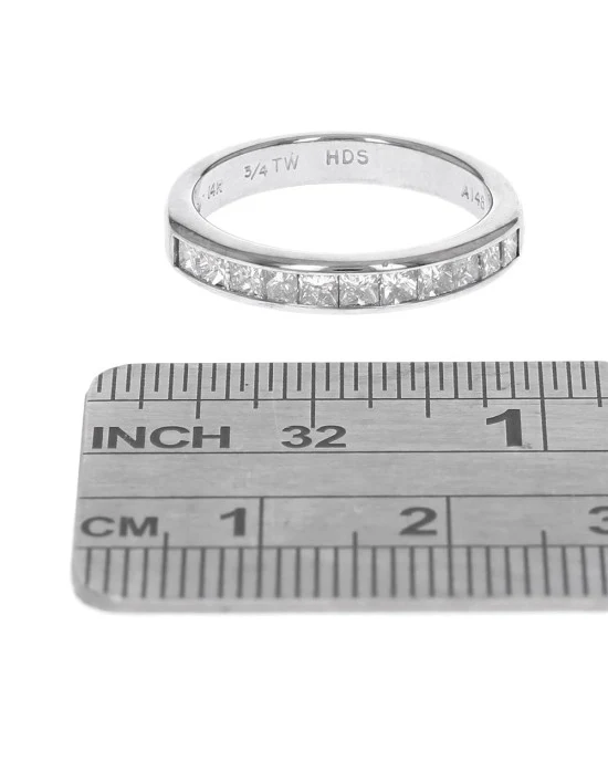 Princess Diamond Band Ring - Image 3