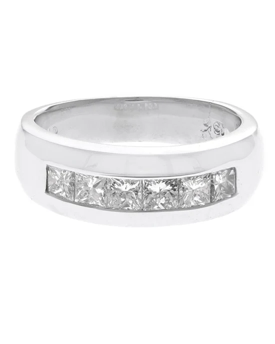 Princess Diamond Tapered Band - Image 2