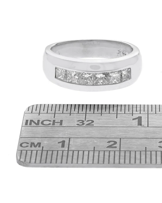 Princess Diamond Tapered Band - Image 3