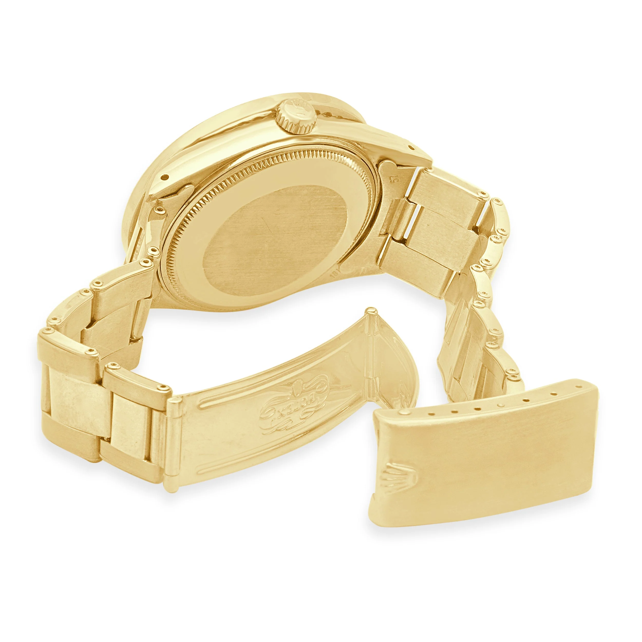 Rolex 18 Karat Yellow Gold Date 34mm - Image 4