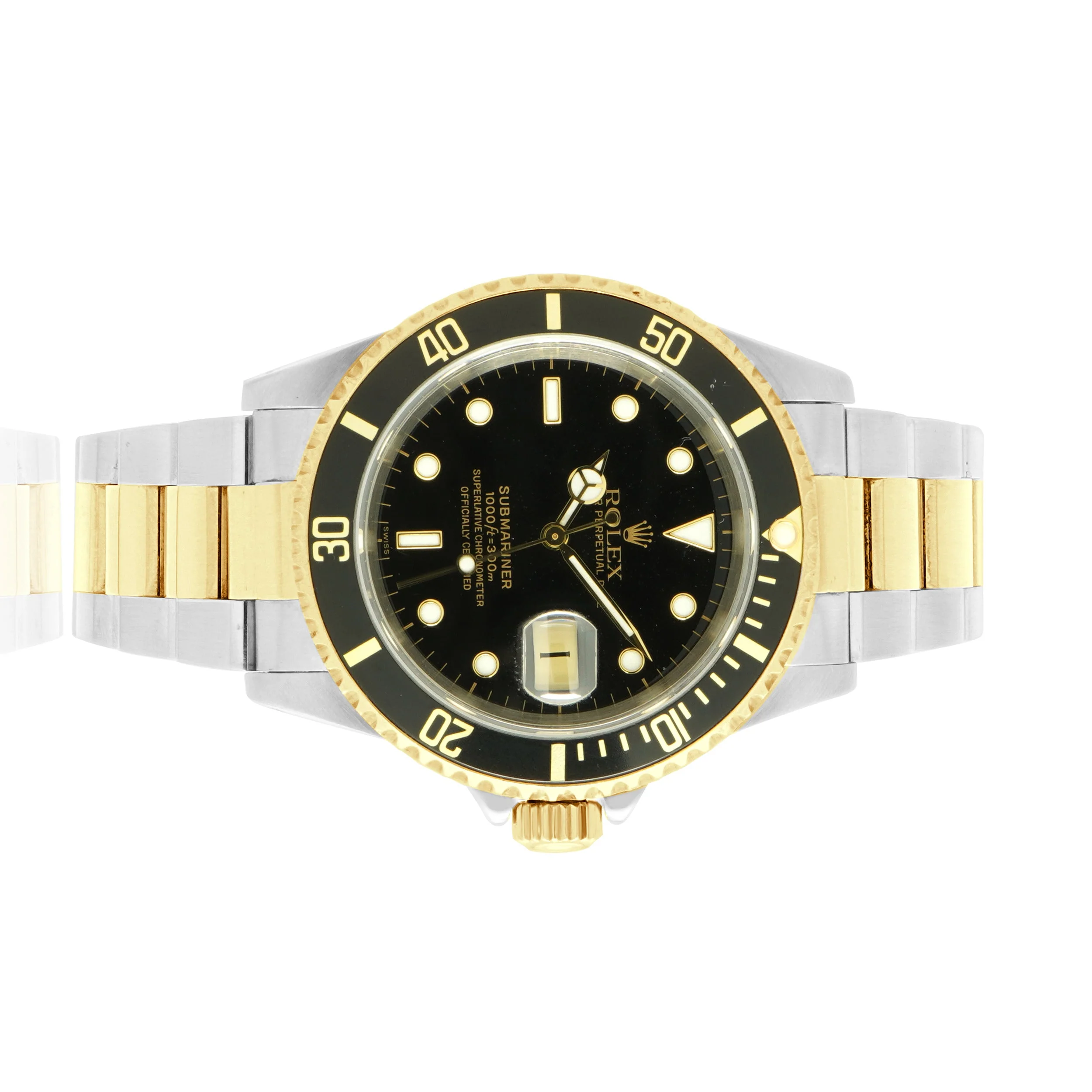 Rolex 18 Karat Yellow Gold & Stainless Steel Submariner 40mm - Image 2