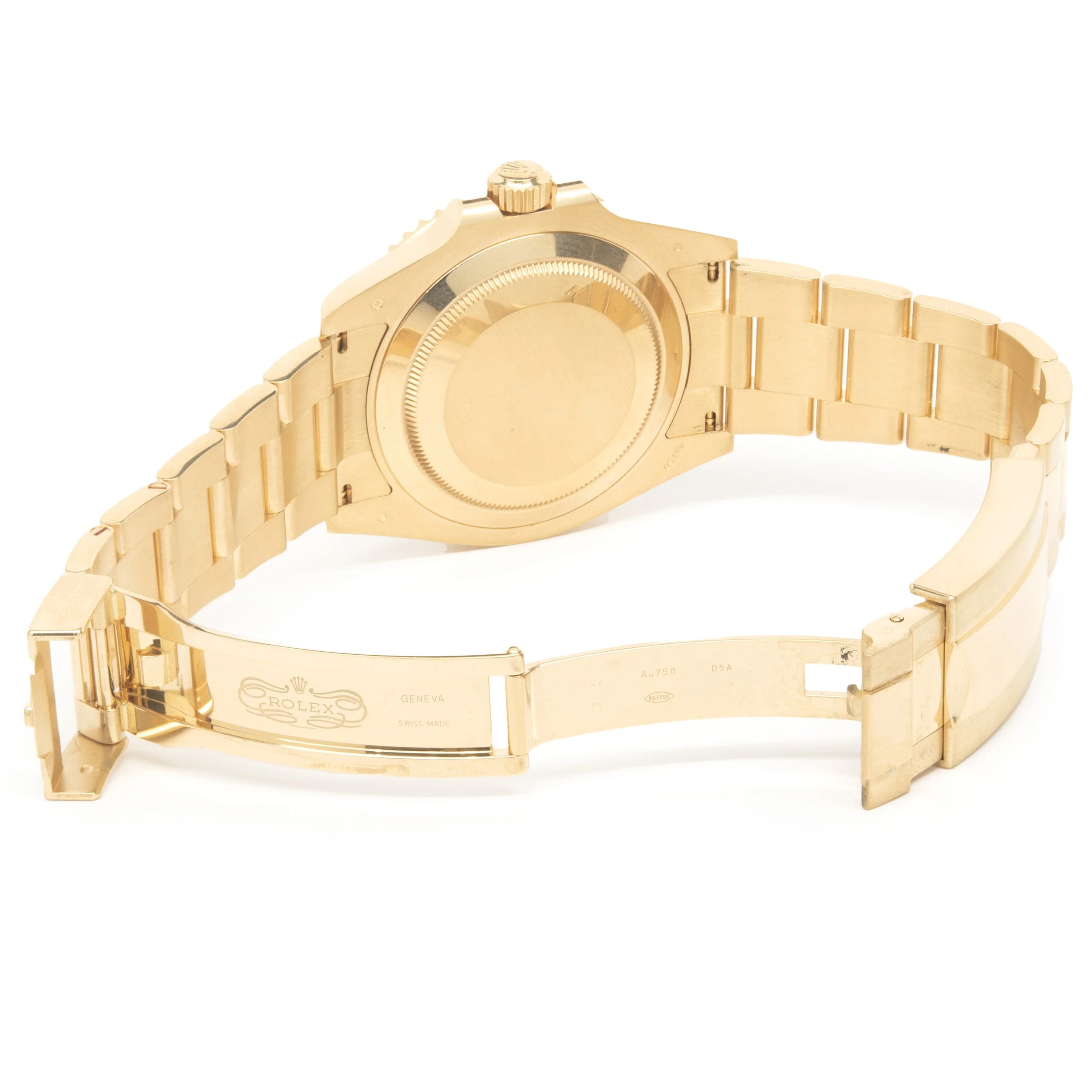 Rolex 18 Karat Yellow Gold Submariner Black / Black 41MM - Image 4