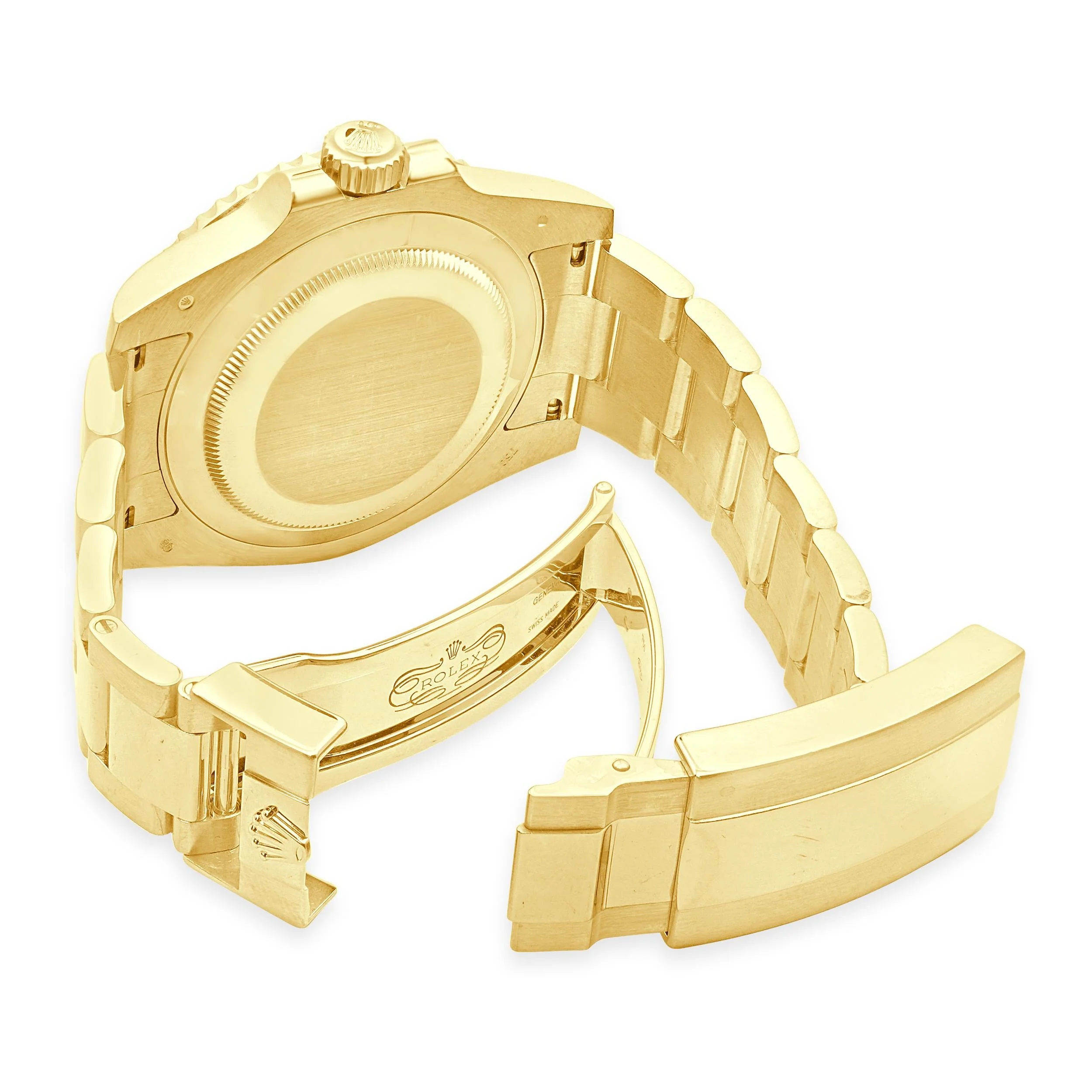Rolex 18 Karat Yellow Gold Submariner Blue / Blue 40MM - Image 4