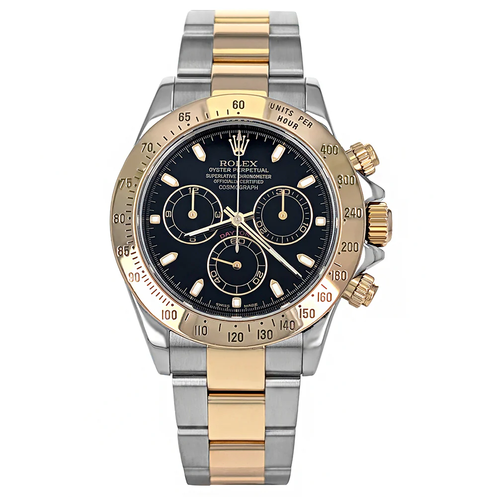 Rolex Cosmograph Daytona 40mm Stainless Steel Yellow Gold 116523