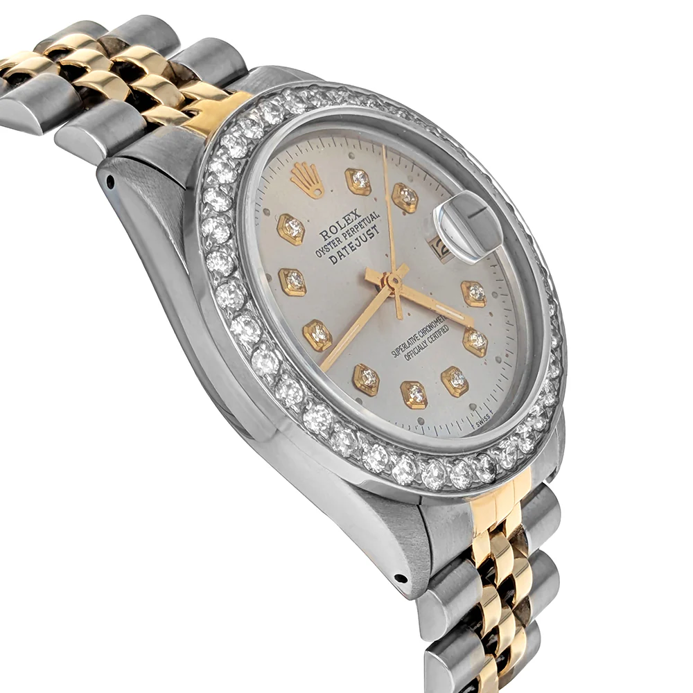 Rolex Datejust 36mm Stainless Steel Yellow Gold 16013 - Image 2