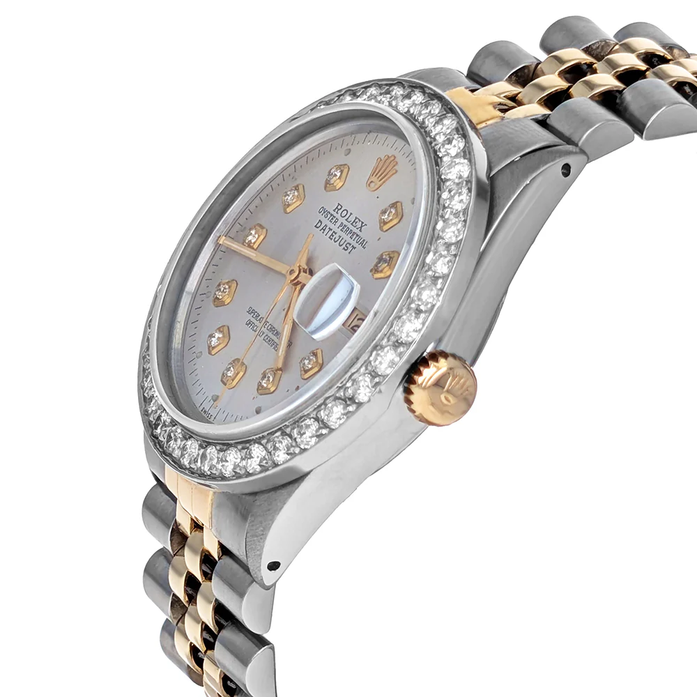 Rolex Datejust 36mm Stainless Steel Yellow Gold 16013 - Image 3
