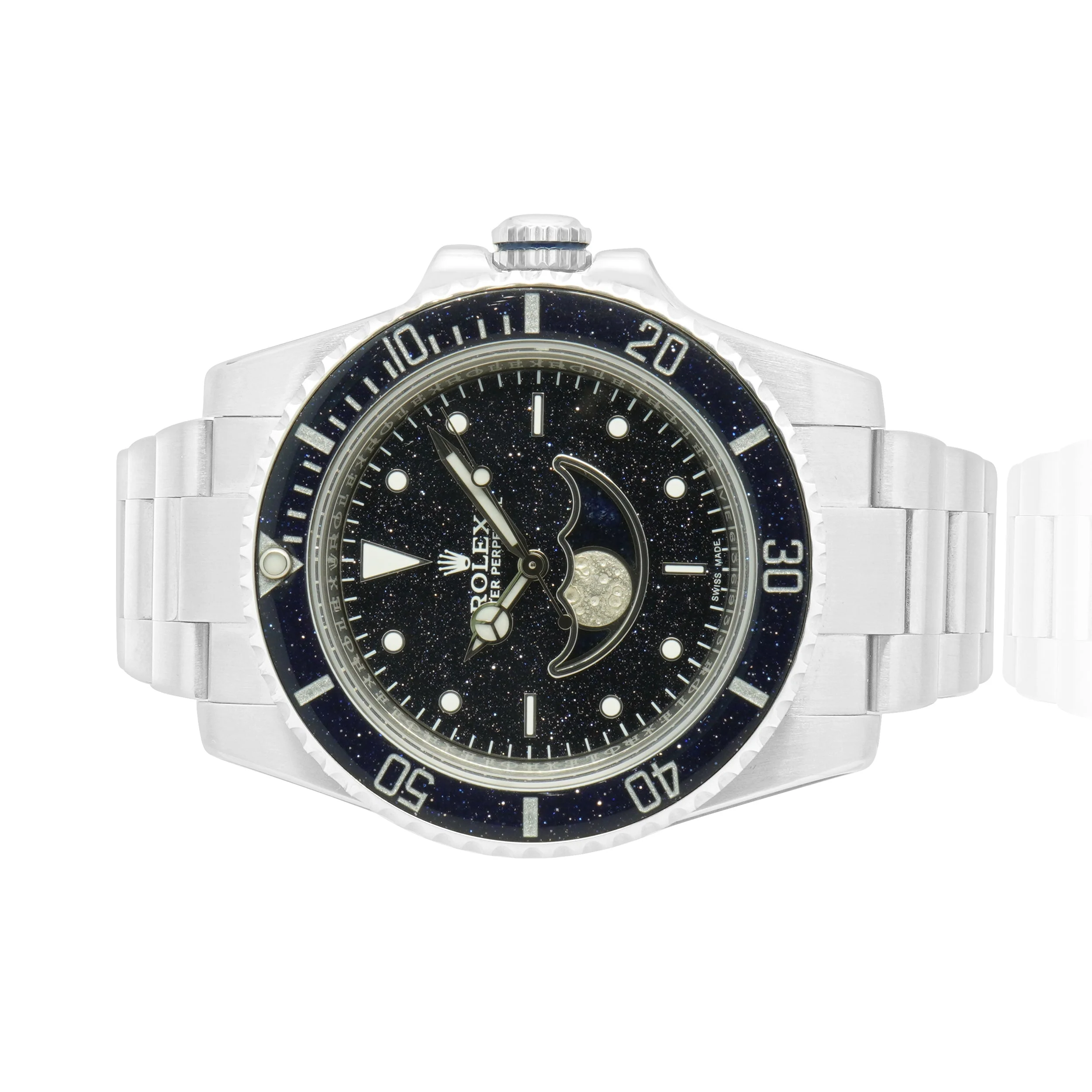 Rolex Stainless Steel Artisans de Geneve "Sea Shepherd Challenge" Submariner Moonphase 40mm - Image 2