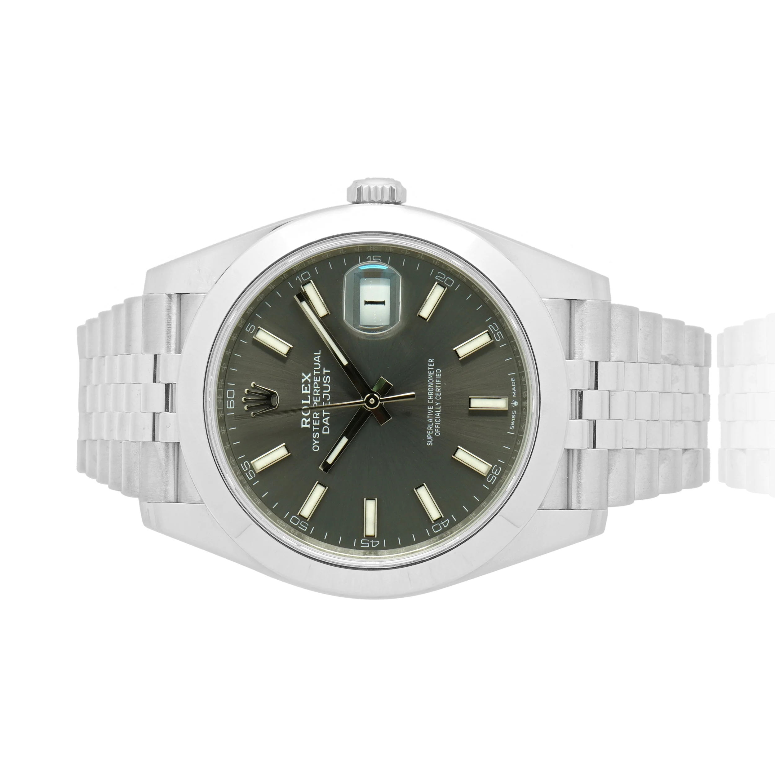 Rolex Stainless Steel Datejust 41mm - Image 2
