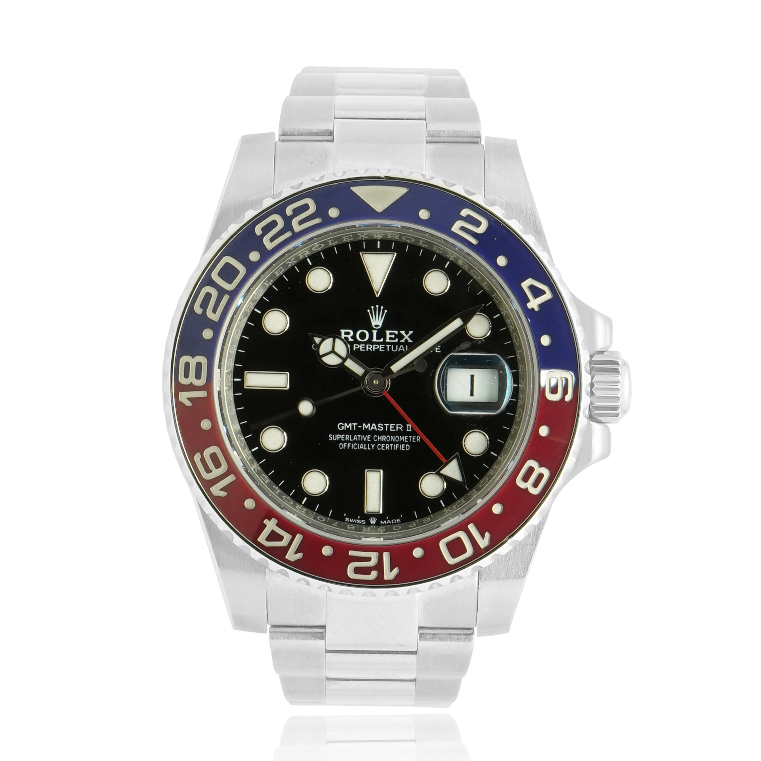 Rolex Stainless Steel GMT-Master II "Pepsi" 40mm