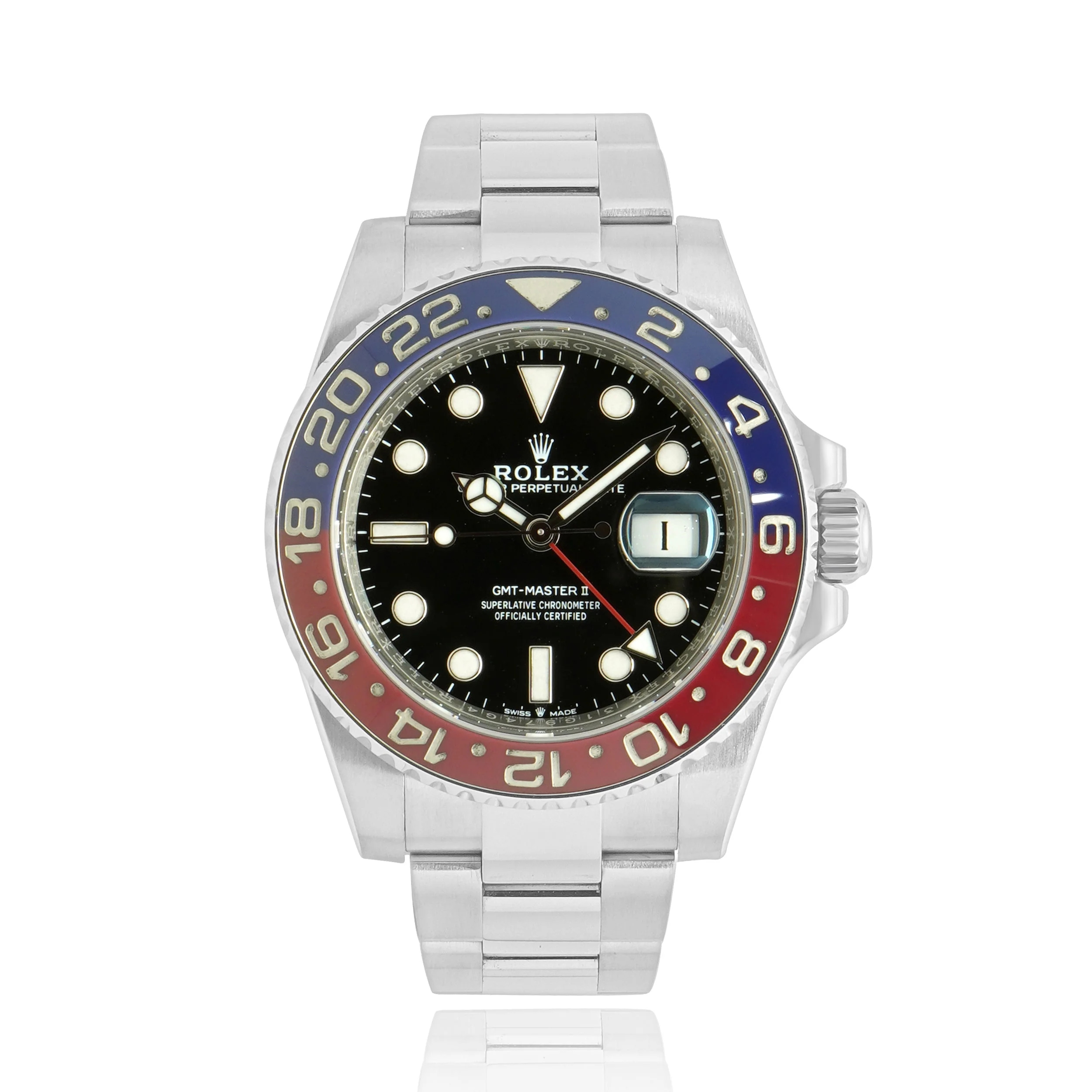 Rolex Stainless Steel GMT-Master II "Pepsi" 40mm