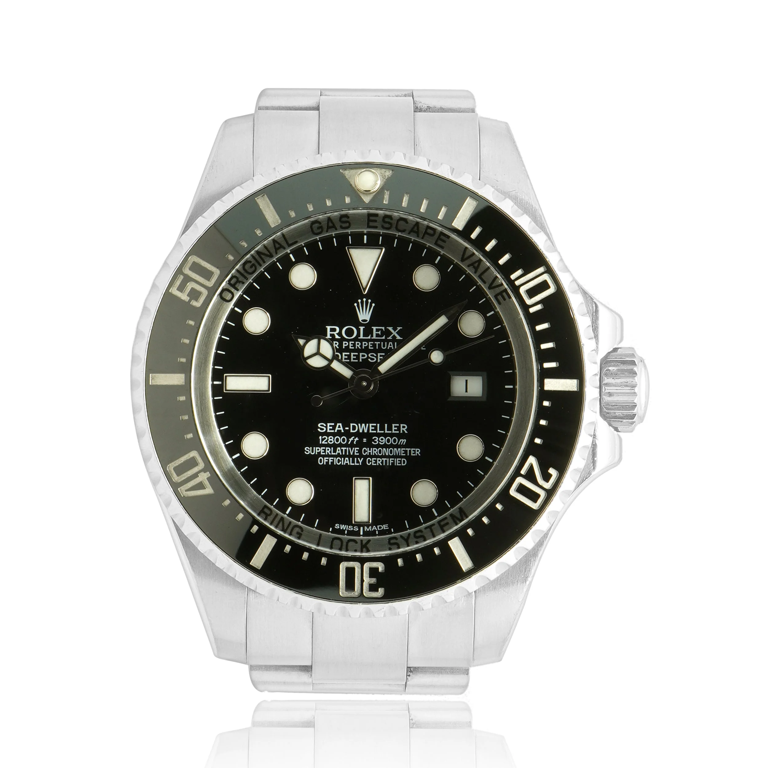 Rolex Stainless Steel Sea-Dweller Deepsea 44mm