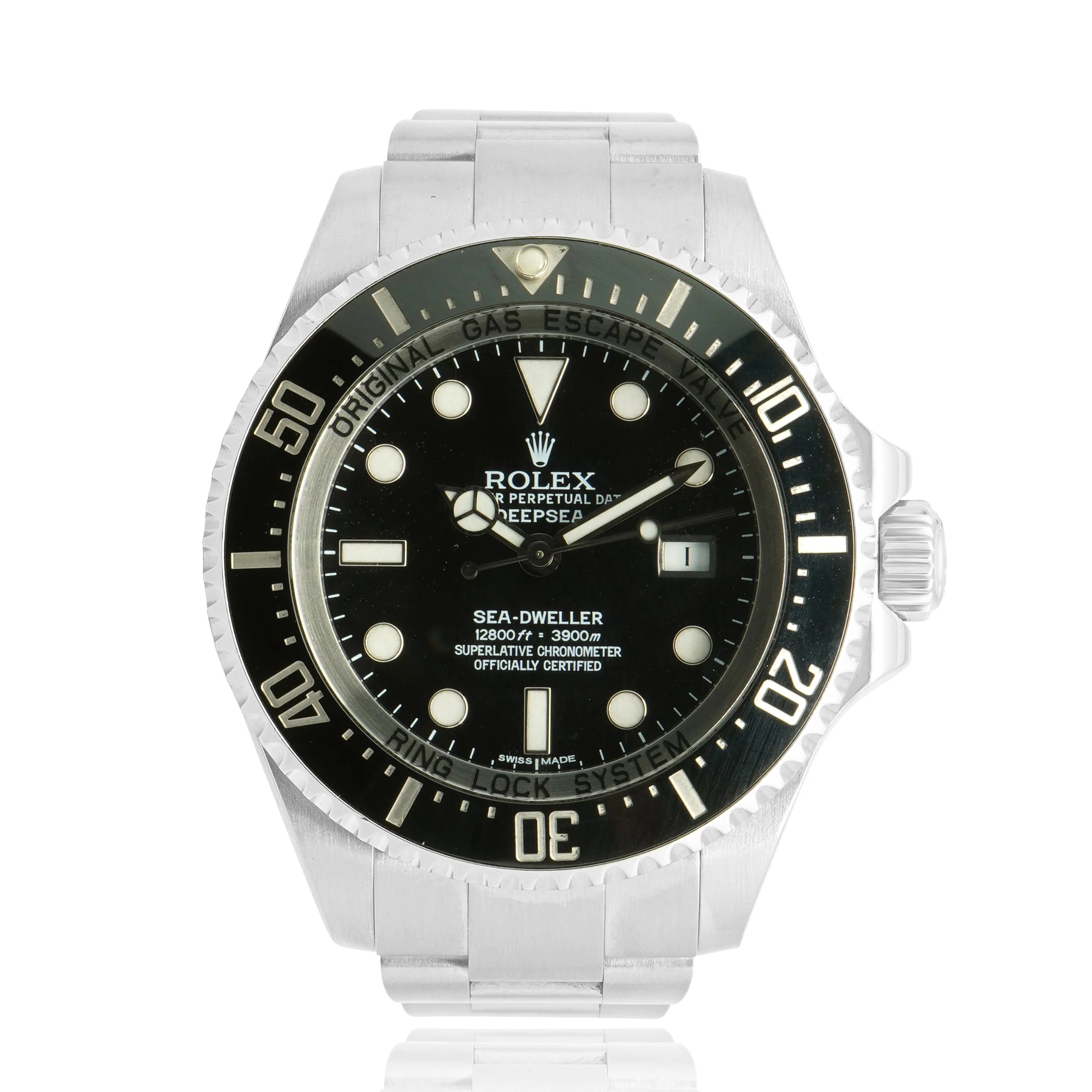 Rolex Stainless Steel Sea-Dweller Deepsea 44mm