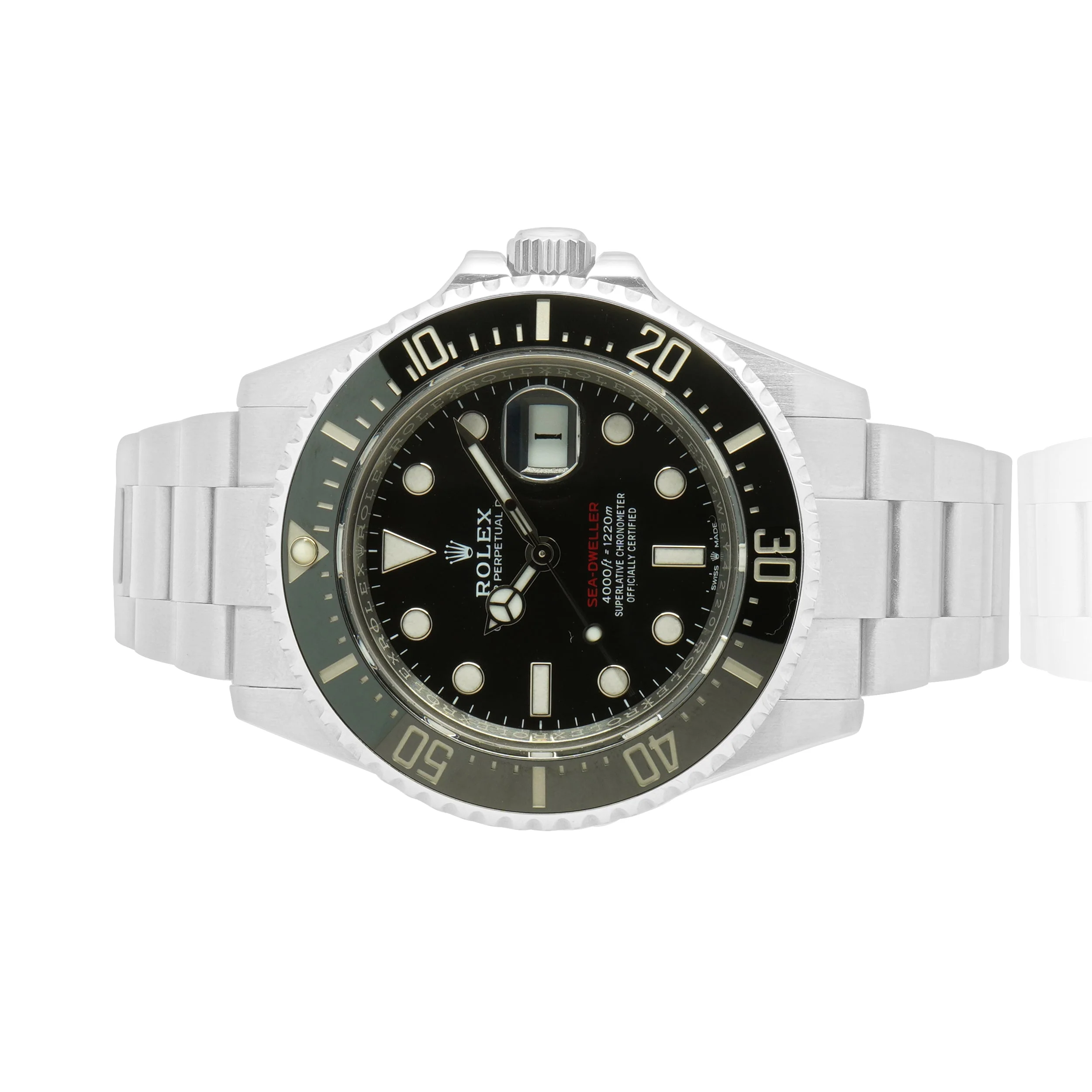 Rolex Stainless Steel Sea-Dweller Red Writing 43mm - Image 2