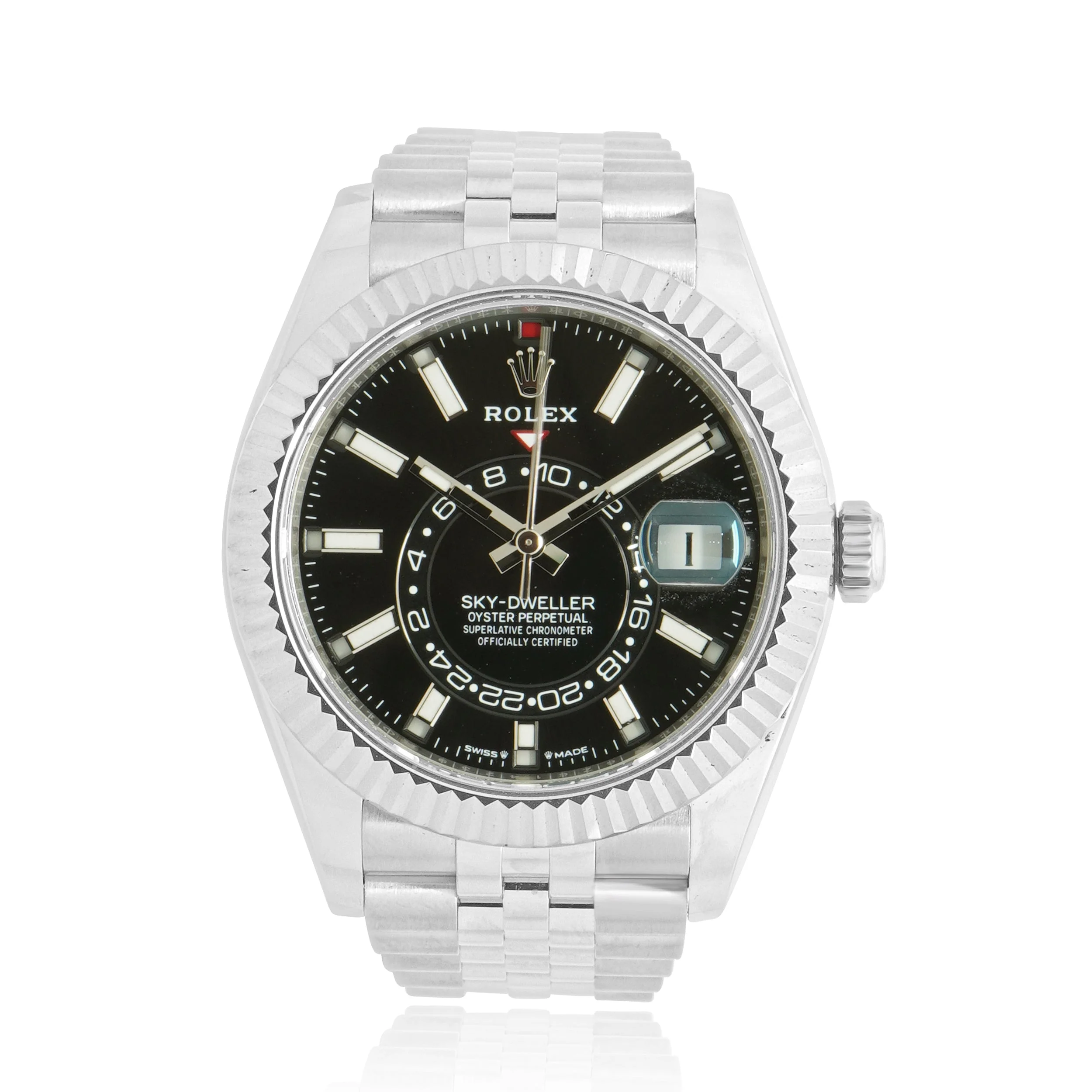 Rolex Stainless Steel Sky-Dweller 42mm
