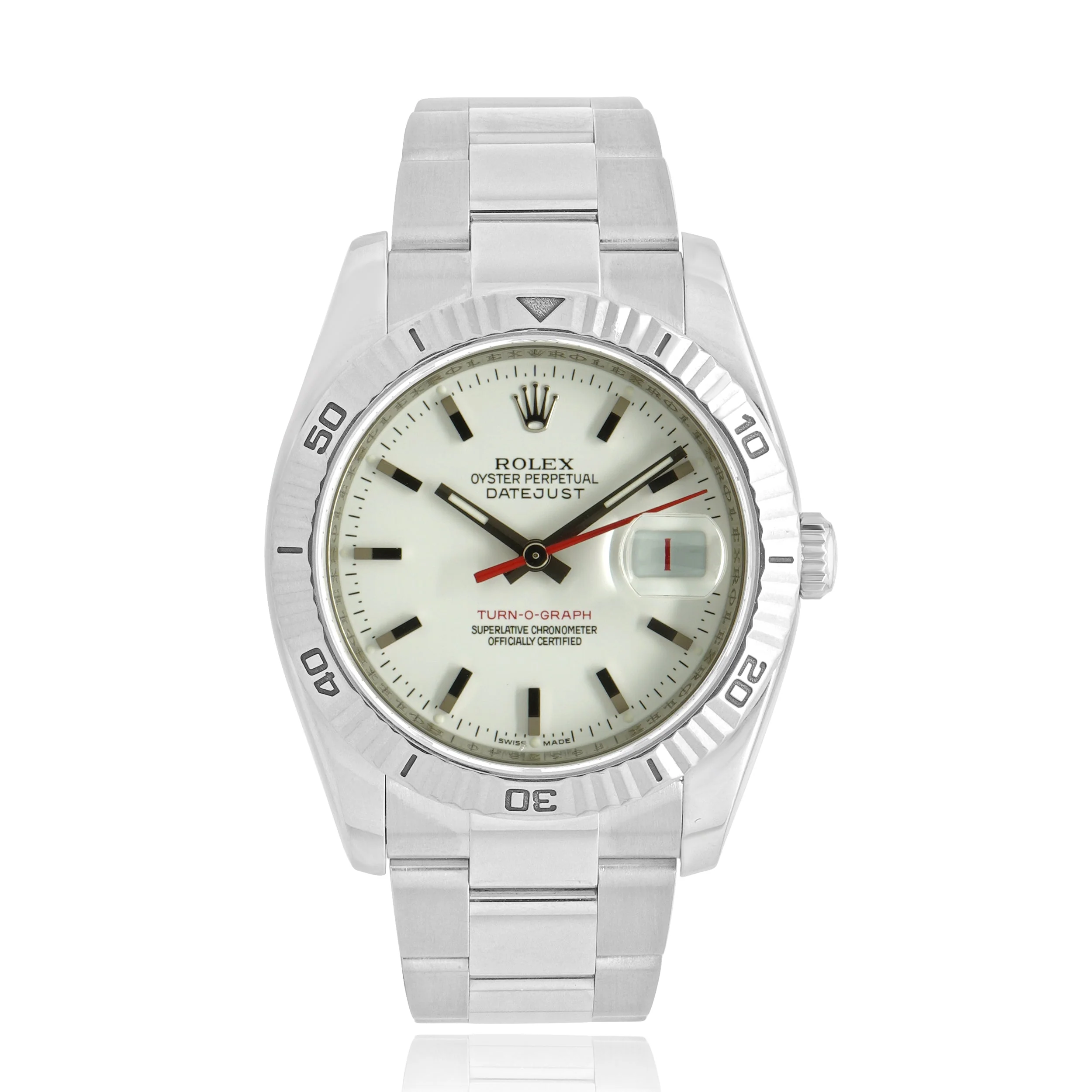 Rolex Stainless Steel Turn-O-Graph "Thunderbird" 36mm