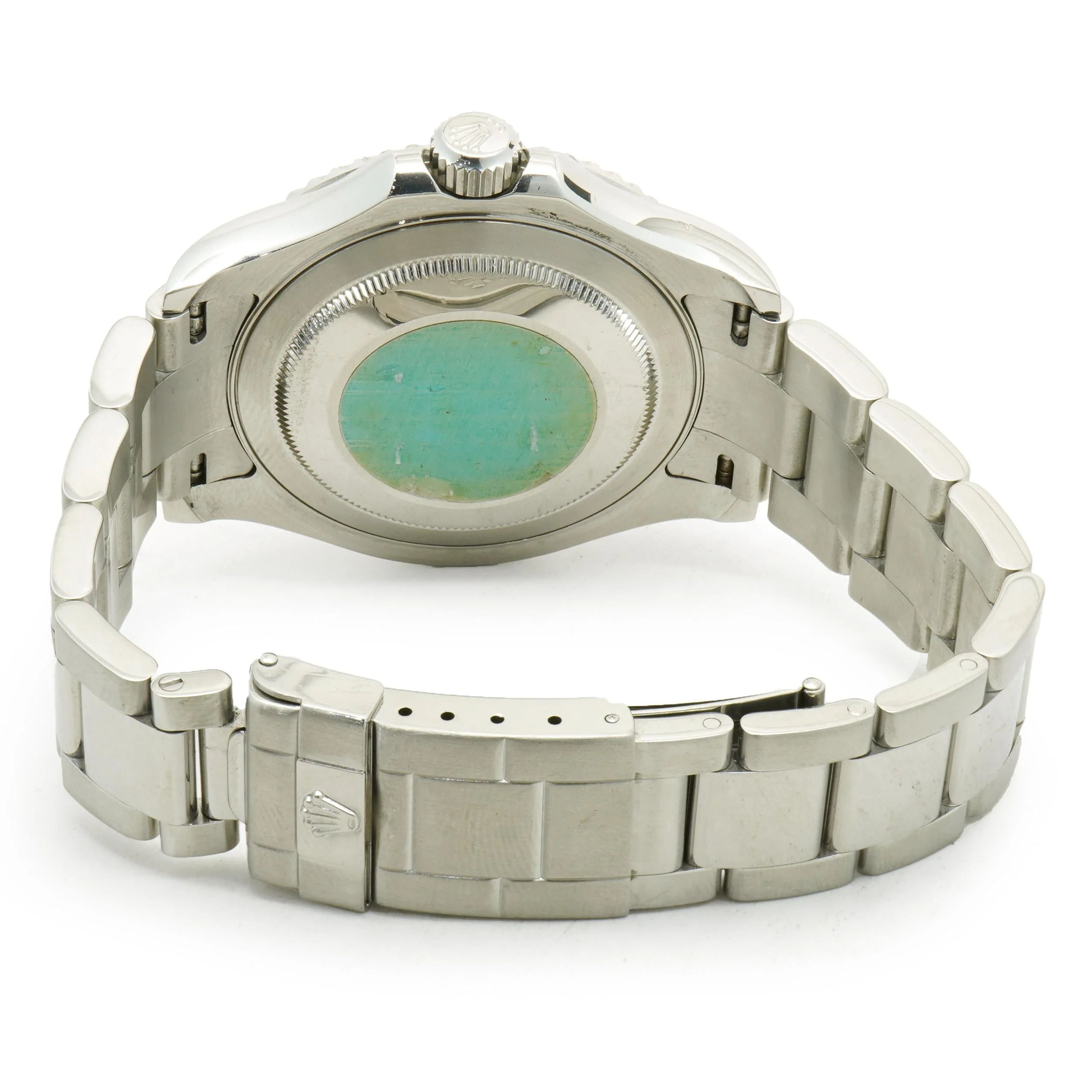 Rolex Stainless Steel Yachtmaster with Platinum Bezel 40mm - Image 4