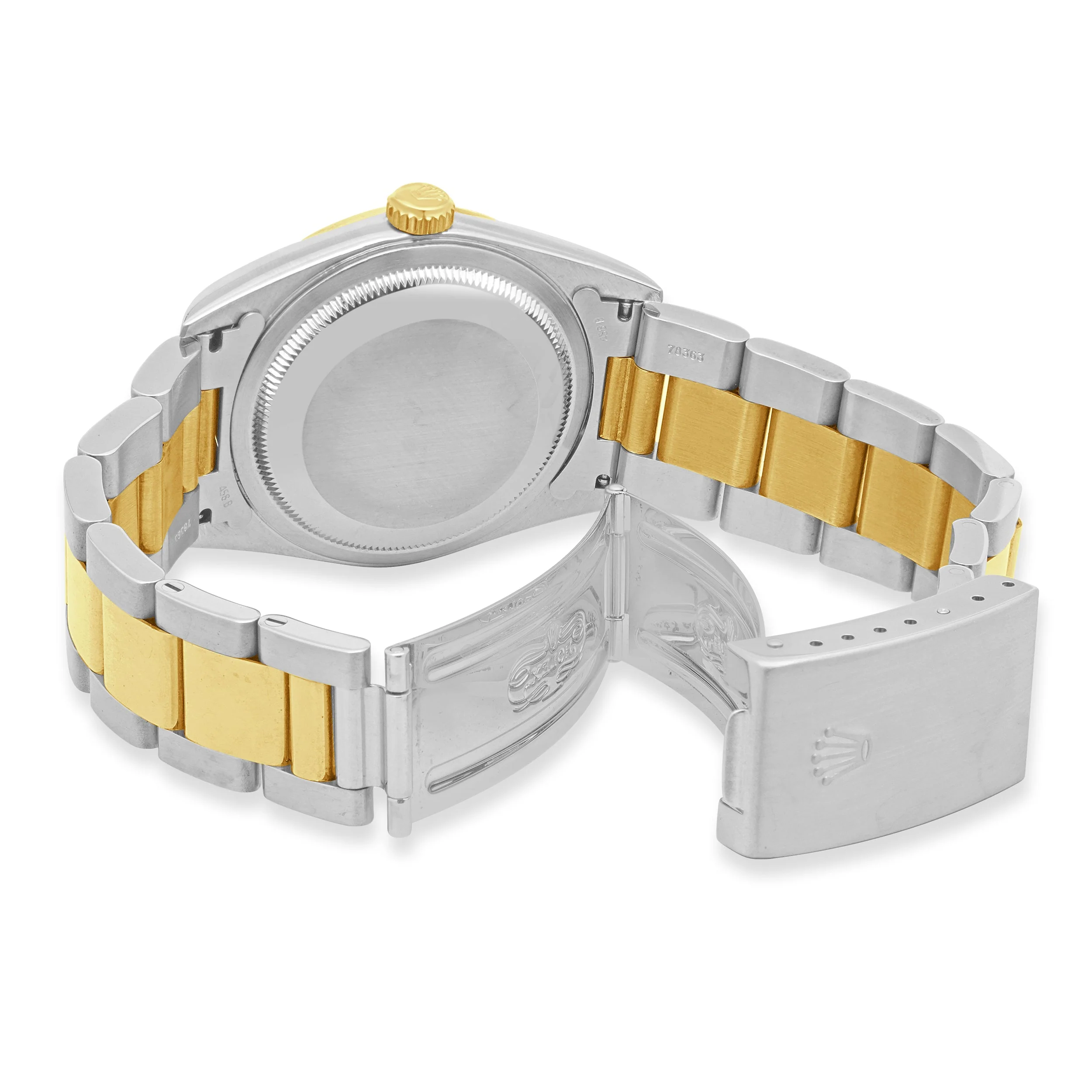 Rolex Two-Tone Stainless Steel and 18 Karat Yellow Gold Datejust 36mm - Image 4