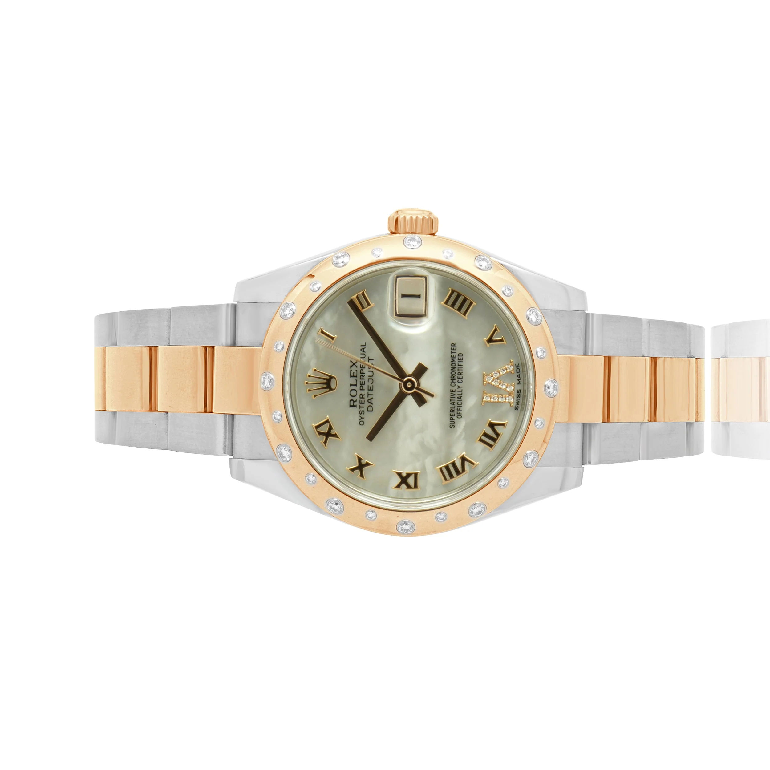 Rolex Two-Tone Stainless Steel and 18K Rose Gold Datejust 31mm - Image 2