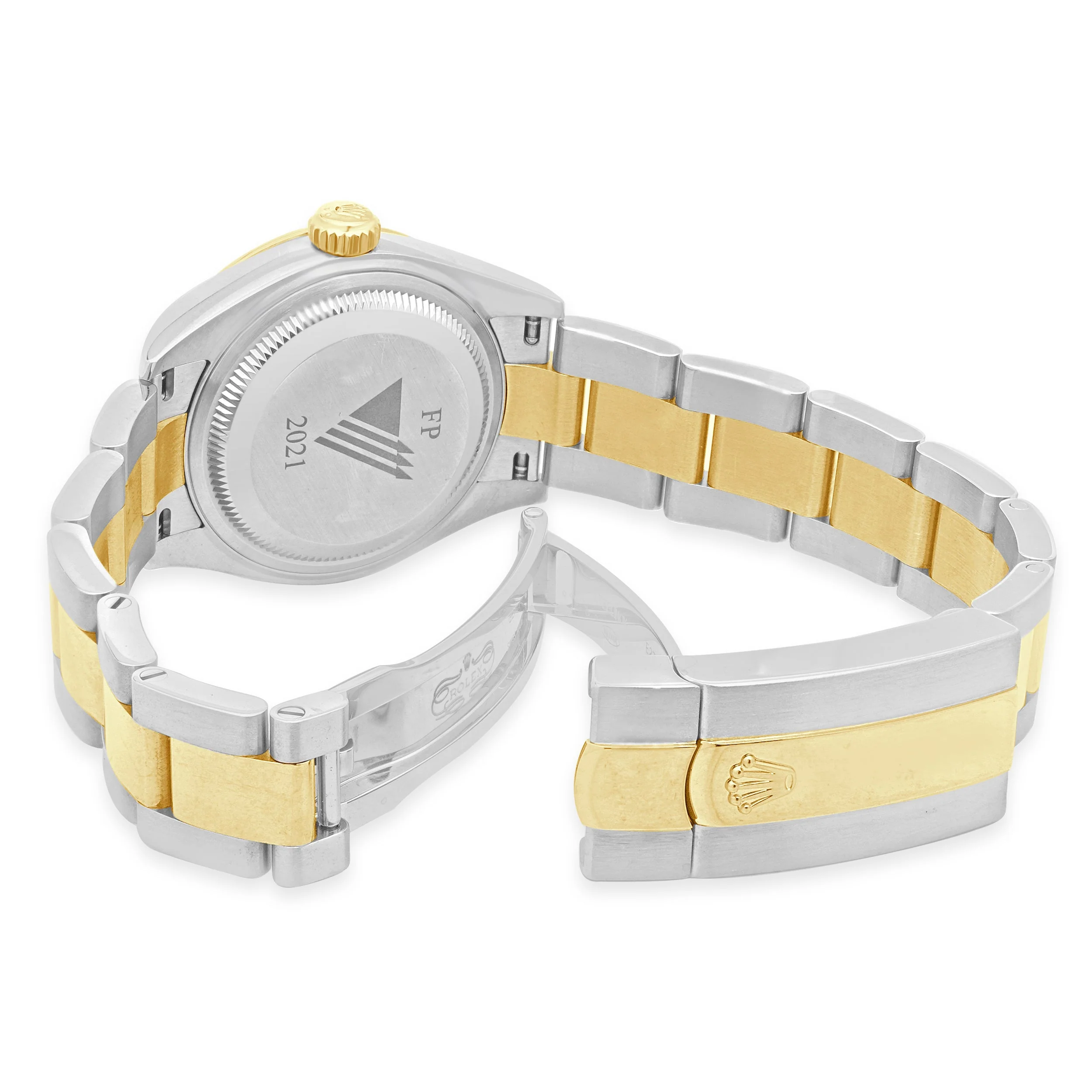 Rolex Two-Tone Stainless Steel and 18K Yellow Gold Datejust 28mm 2022 - Image 4