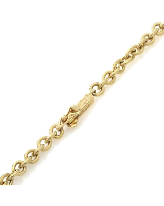 Rolo Link Chain Necklace - Image 2