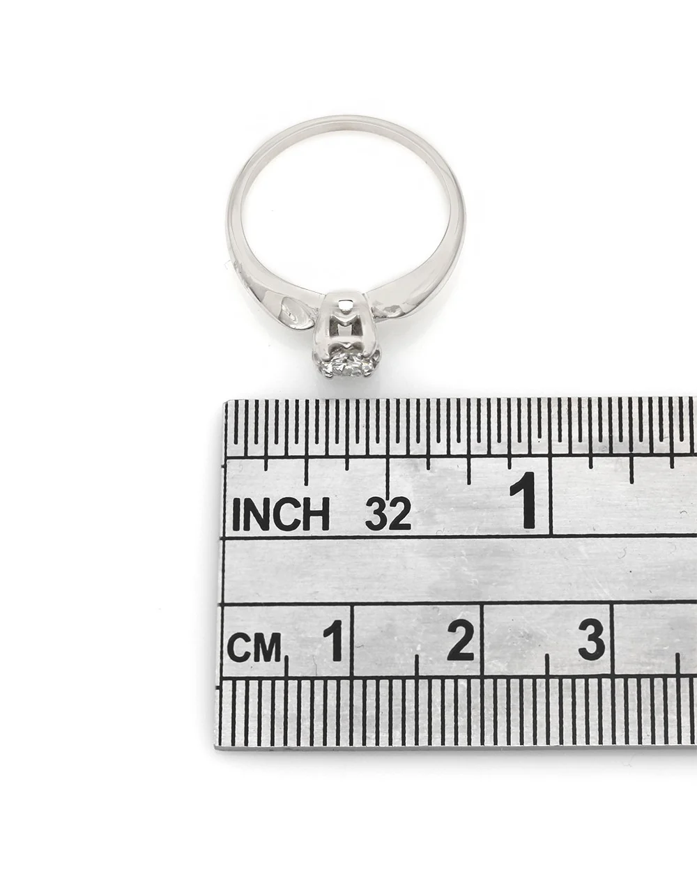 Round Diamond Solitaire Engagement Ring - Image 3