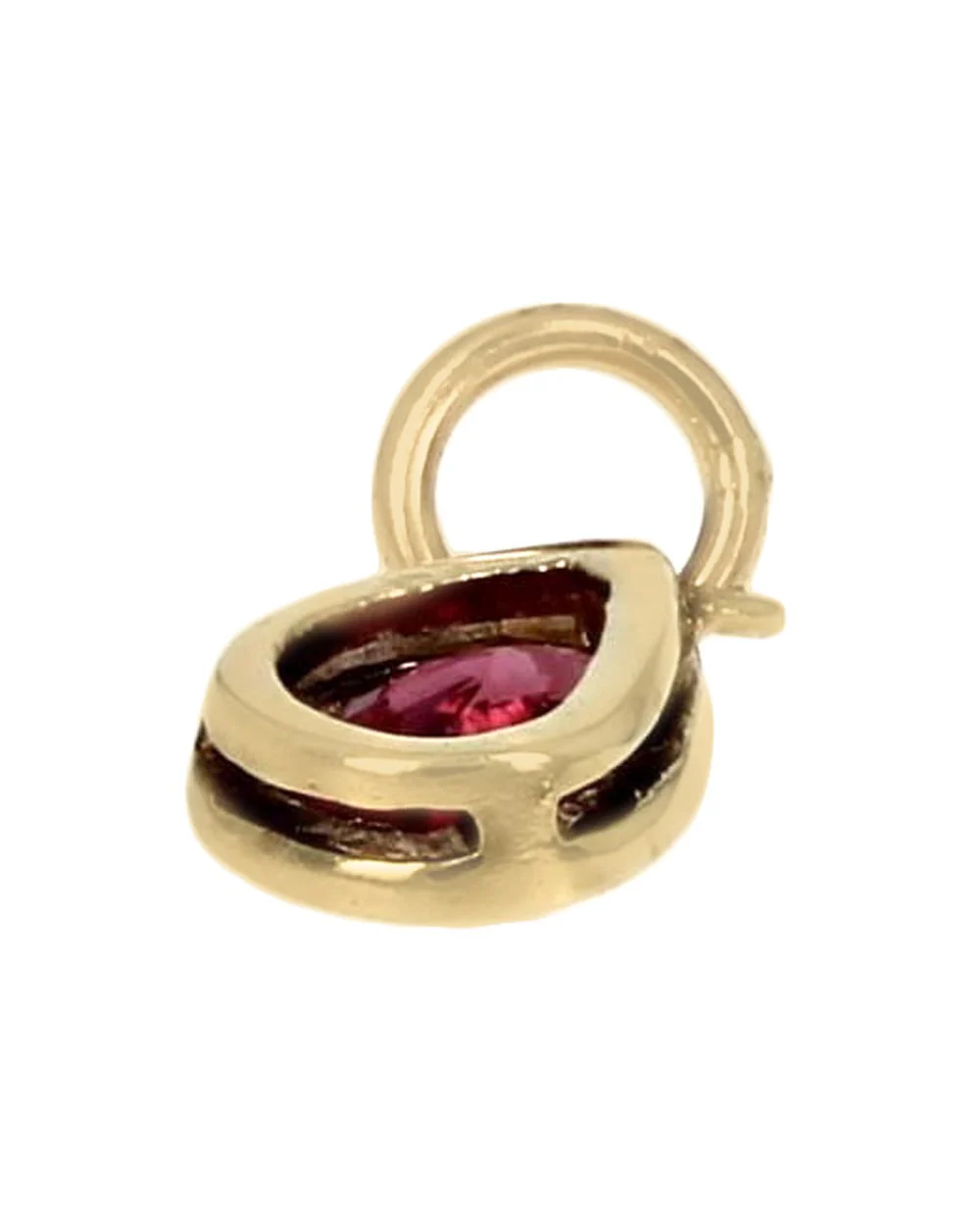 Ruby Drop Pendant - Image 2