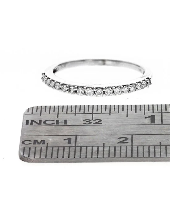 Shared Prong Round Diamond Band - Image 3