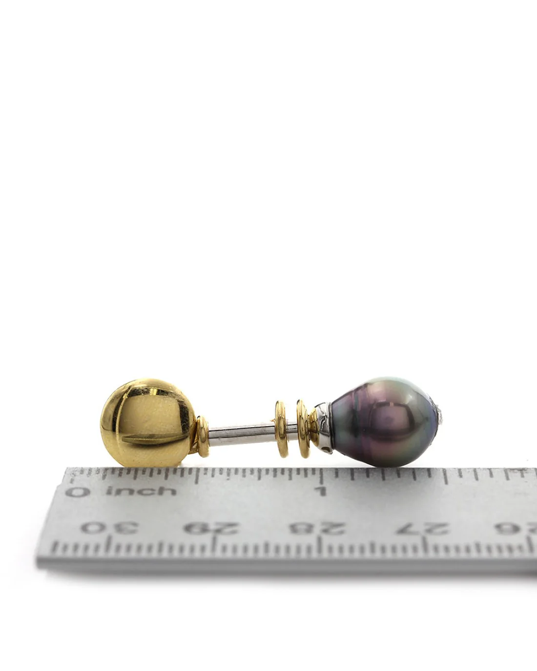 South Sea Pearl Drop Earrings - Image 2