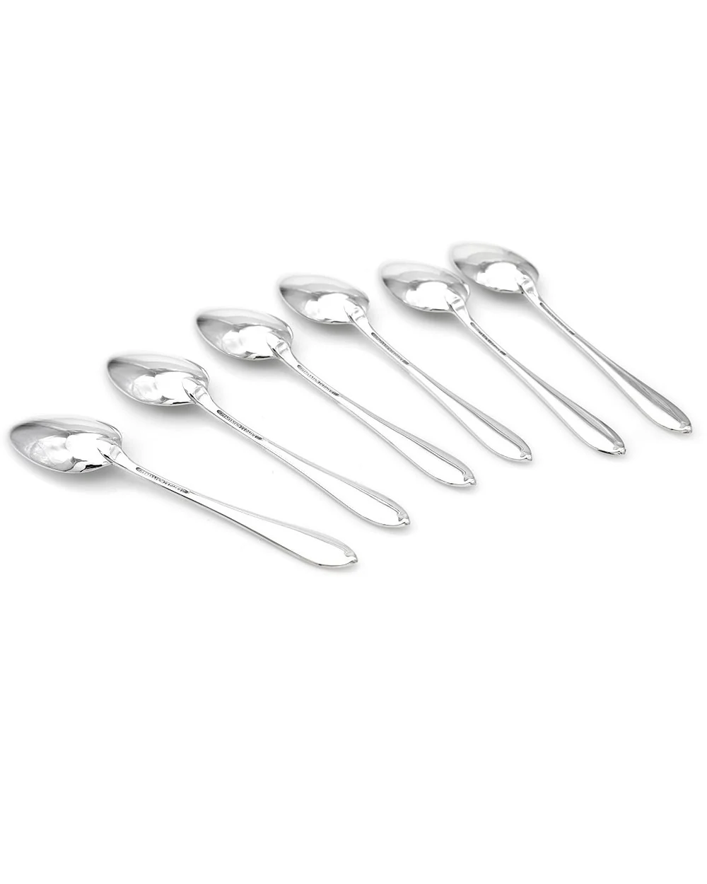 Teaspoon Set of 6 in Sterling Silver - Image 2
