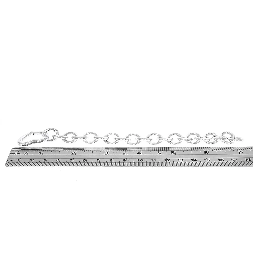 Tiffany and Co Heart Clasp Cable Chain Bracelet in Sterling Silver - Image 3