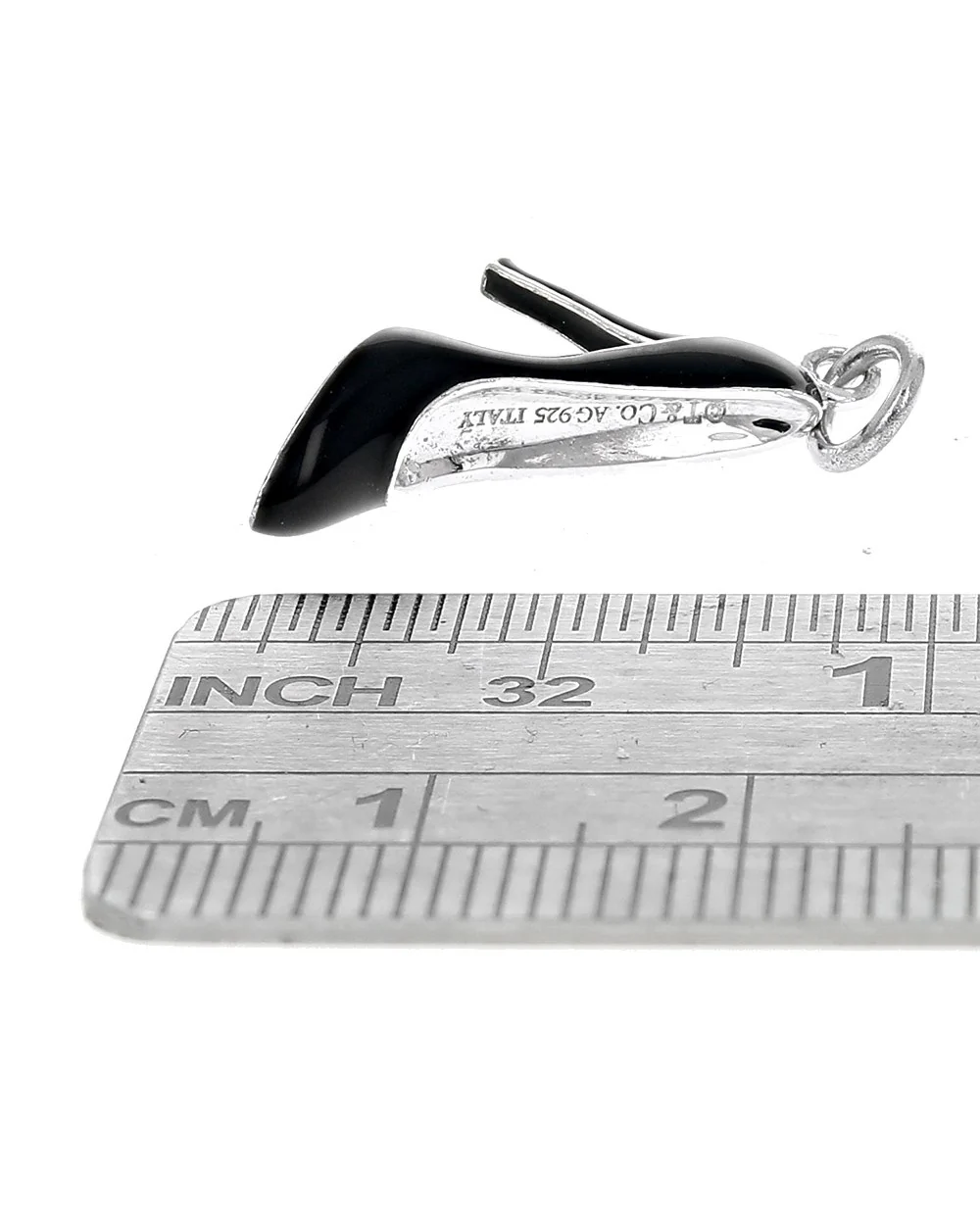 Tiffany & Co. Black & Blue Enamel Stiletto Charm - Image 3