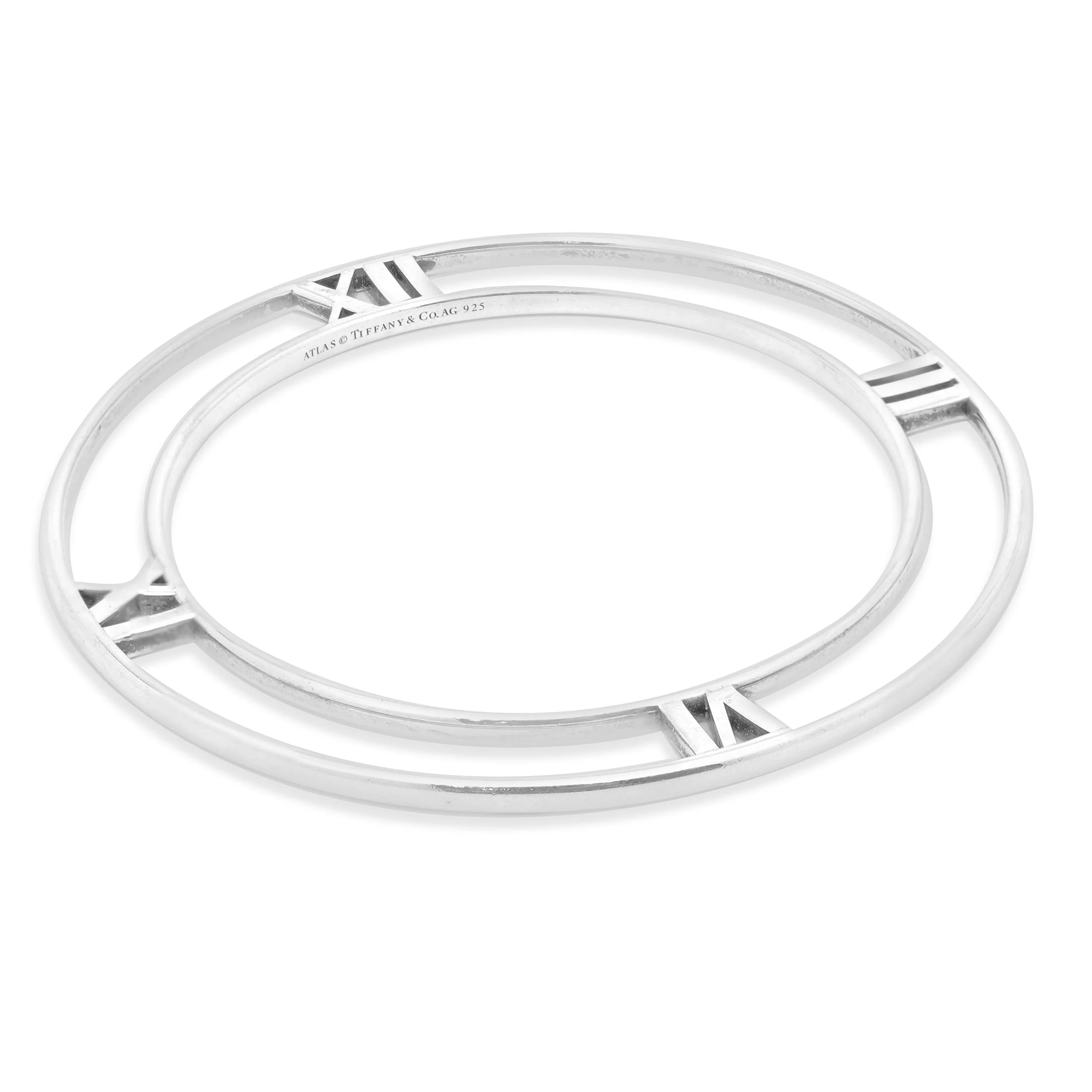 Tiffany & Co. Sterling Silver Atlas Circle Bangle