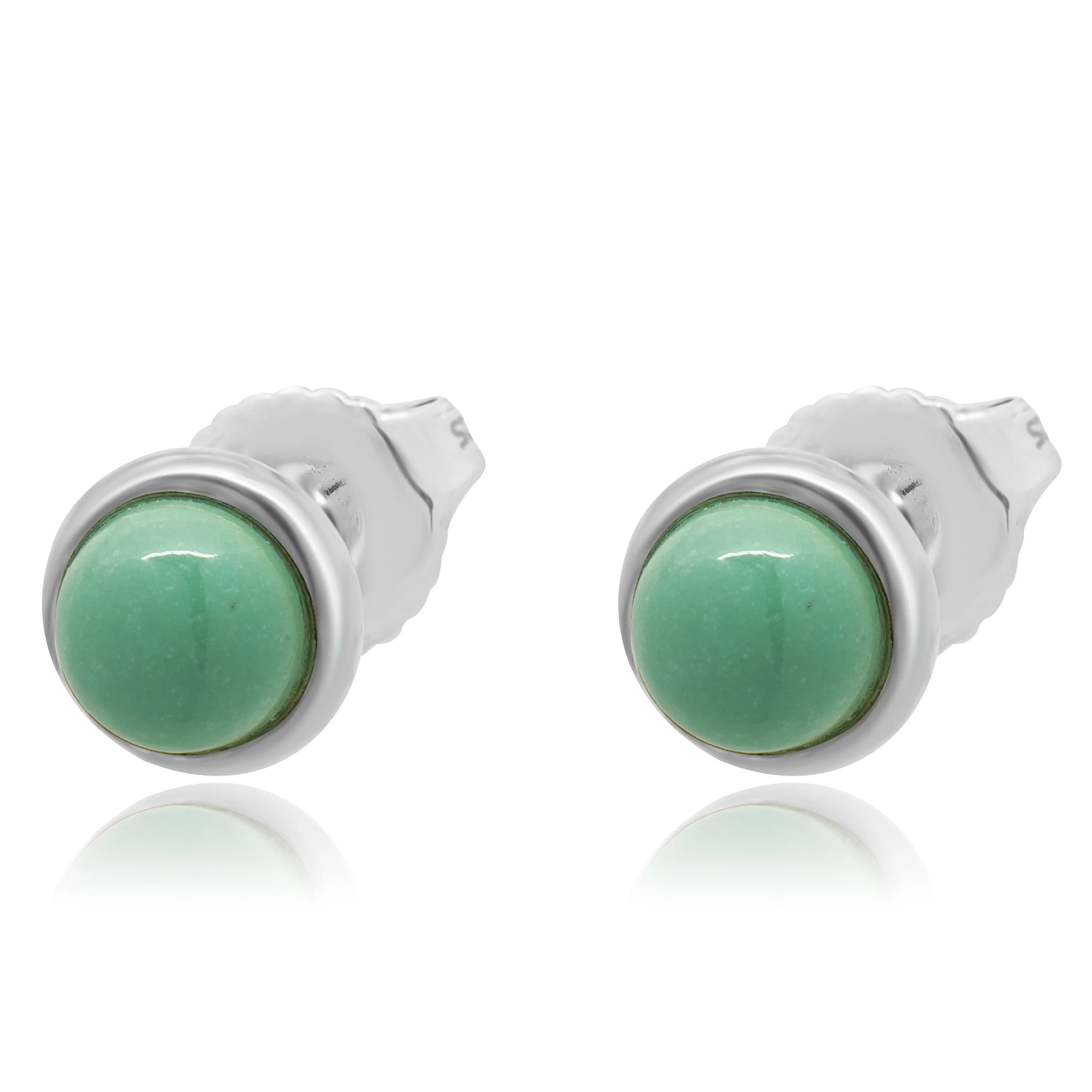 Tiffany & Co. Sterling Silver Elsa Peretti Color by the Yard Turquoise Earrings